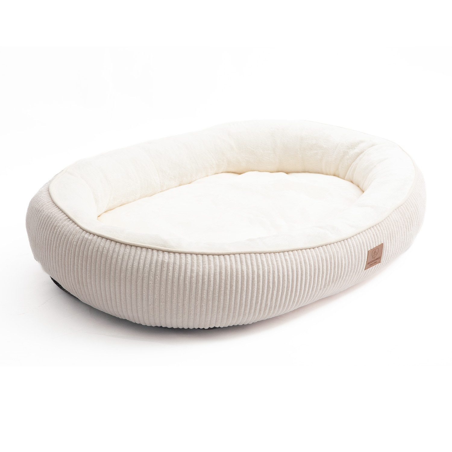 Warenhammer Hundebett Orthopädisches Premium Hundebett, flauschig weich, abnehmbar/waschbar, ca. 15-17 cm hohe Umrandung, weiches Flanell / herausnehmbare Innen – Bild 5 von 5