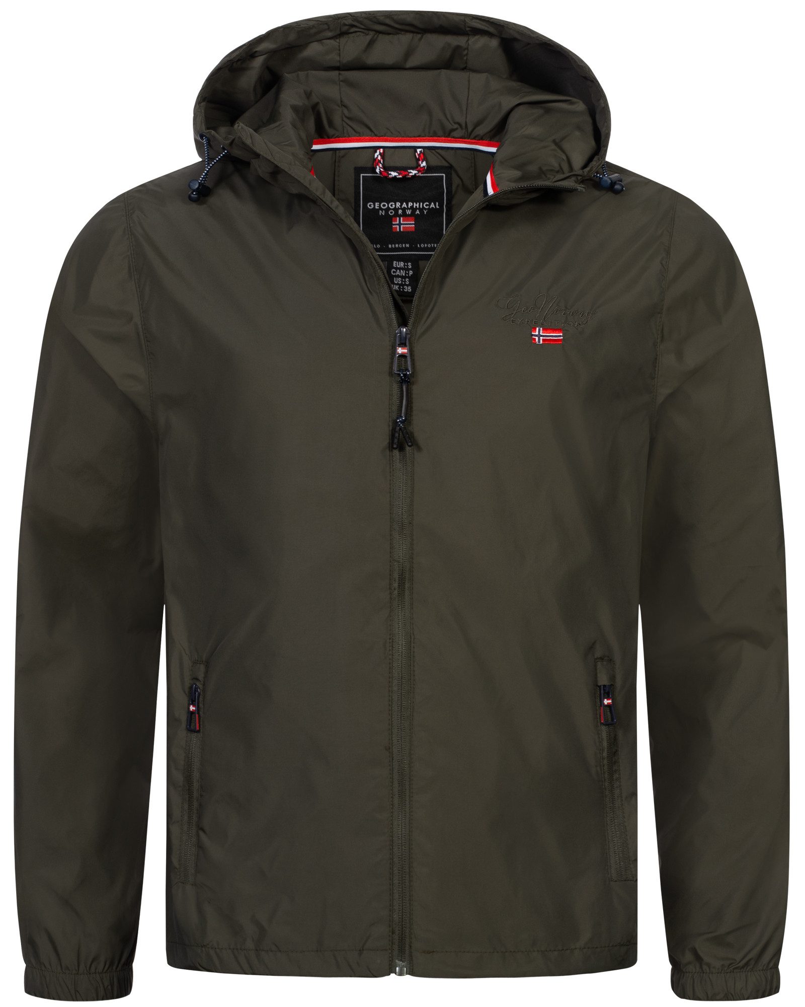 Geographical Norway Regenjacke Übergangsjacke Frühlings Jacke Windbreaker R günstig online kaufen