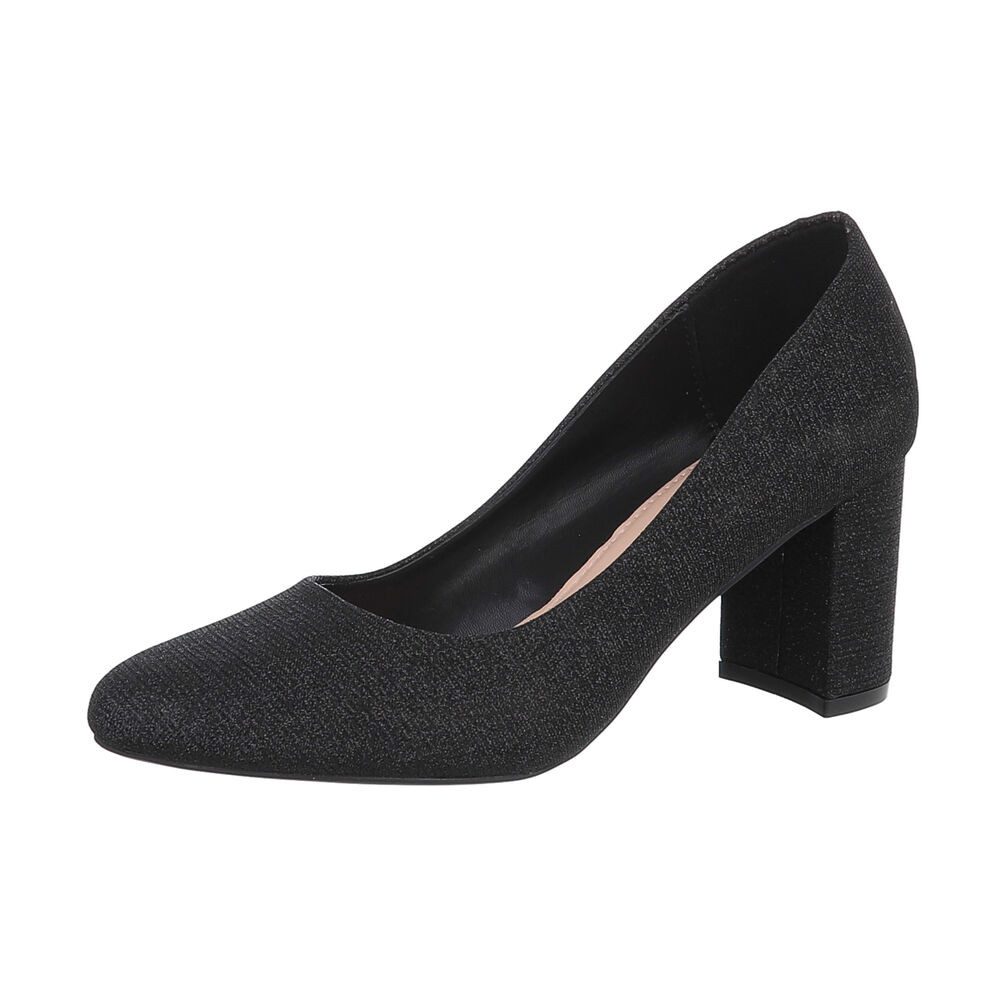 Ital-Design Damen Abendschuhe Elegant High-Heel-Pumps (87118433) Blockabsat günstig online kaufen