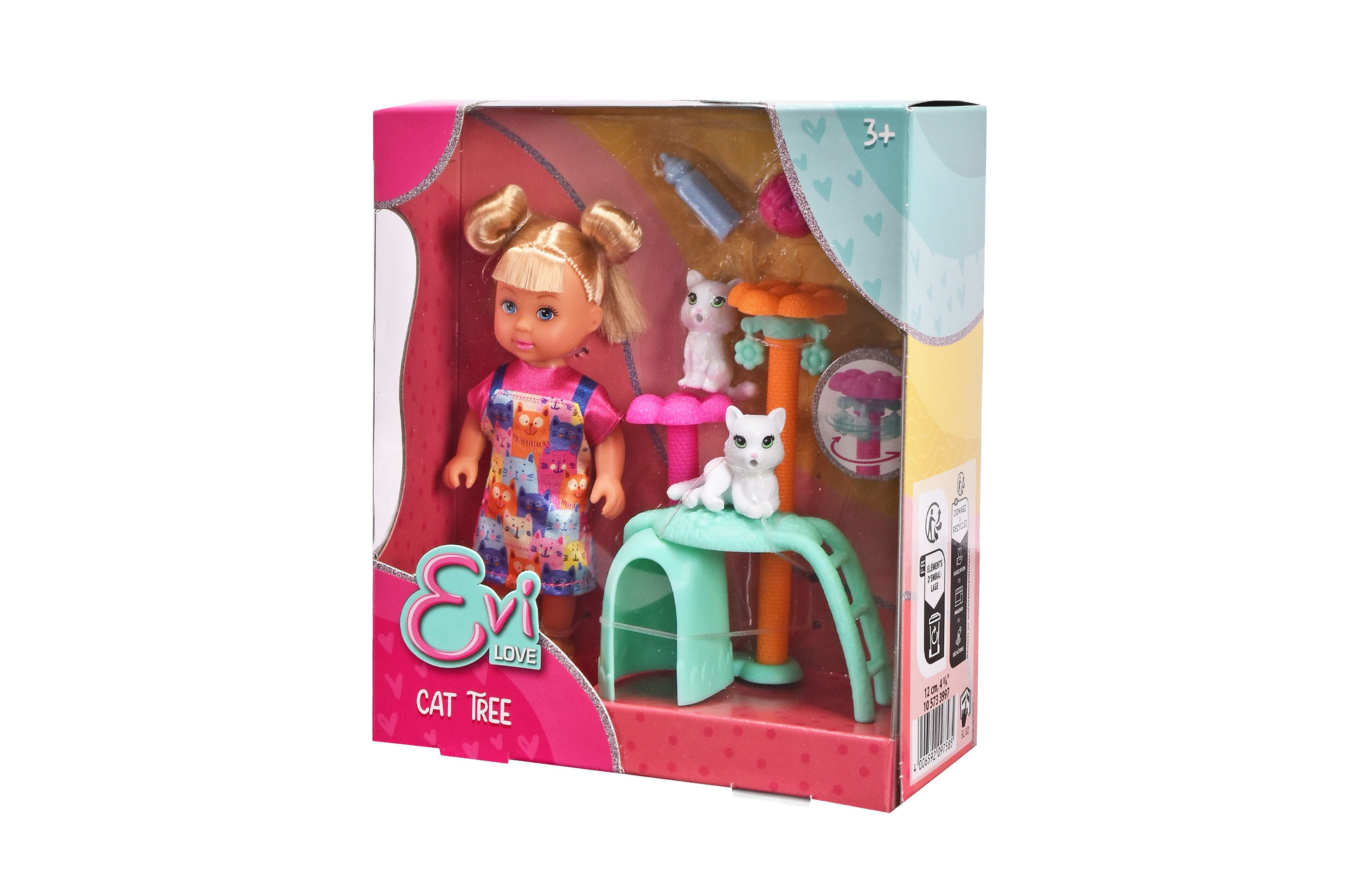 Simba Dickie Anziehpuppe Puppe Evi LOVE Cat Tree 12cm günstig online kaufen