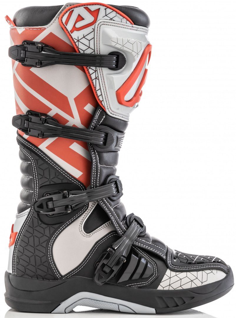 Acerbis X-Team Motocross Stiefel Motorradstiefel Black/Gray