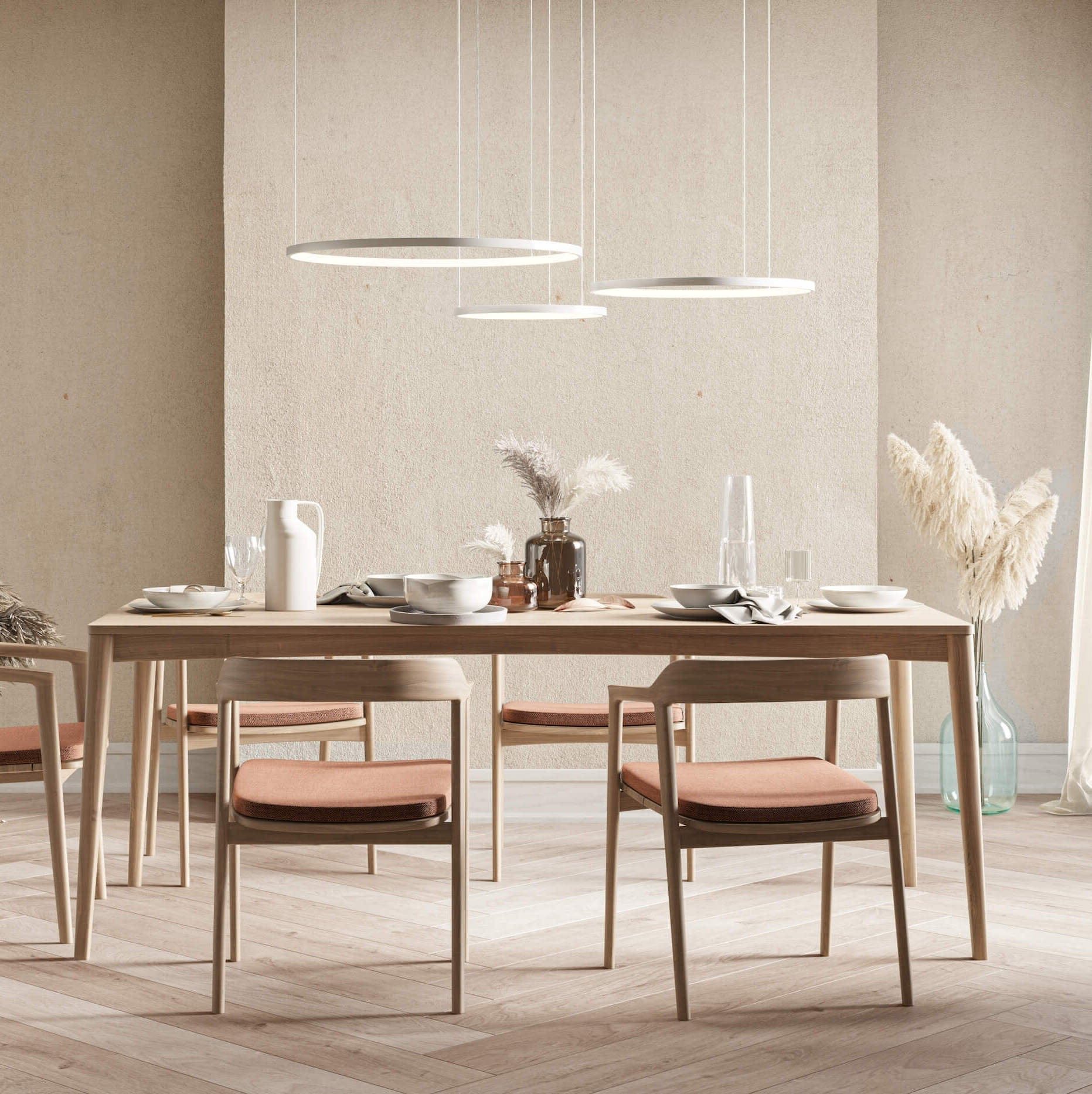 Neona LED Deckenleuchte CAECILIA Weiß, Dimmbar günstig online kaufen