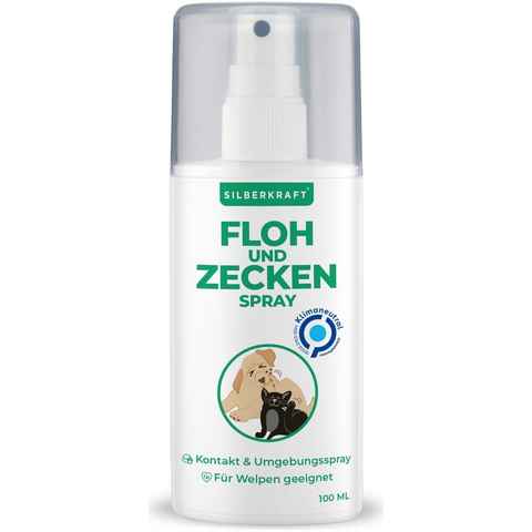 Silberkraft Insektenspray Floh- & Zeckenspray für Hunde und Katzen, 100 ml, 1-St.