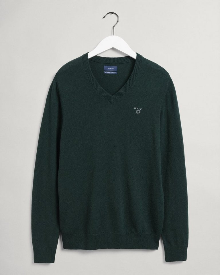 Gant Strickpullover MD. EXTRAFINE LAMBSWOOL V-NECK