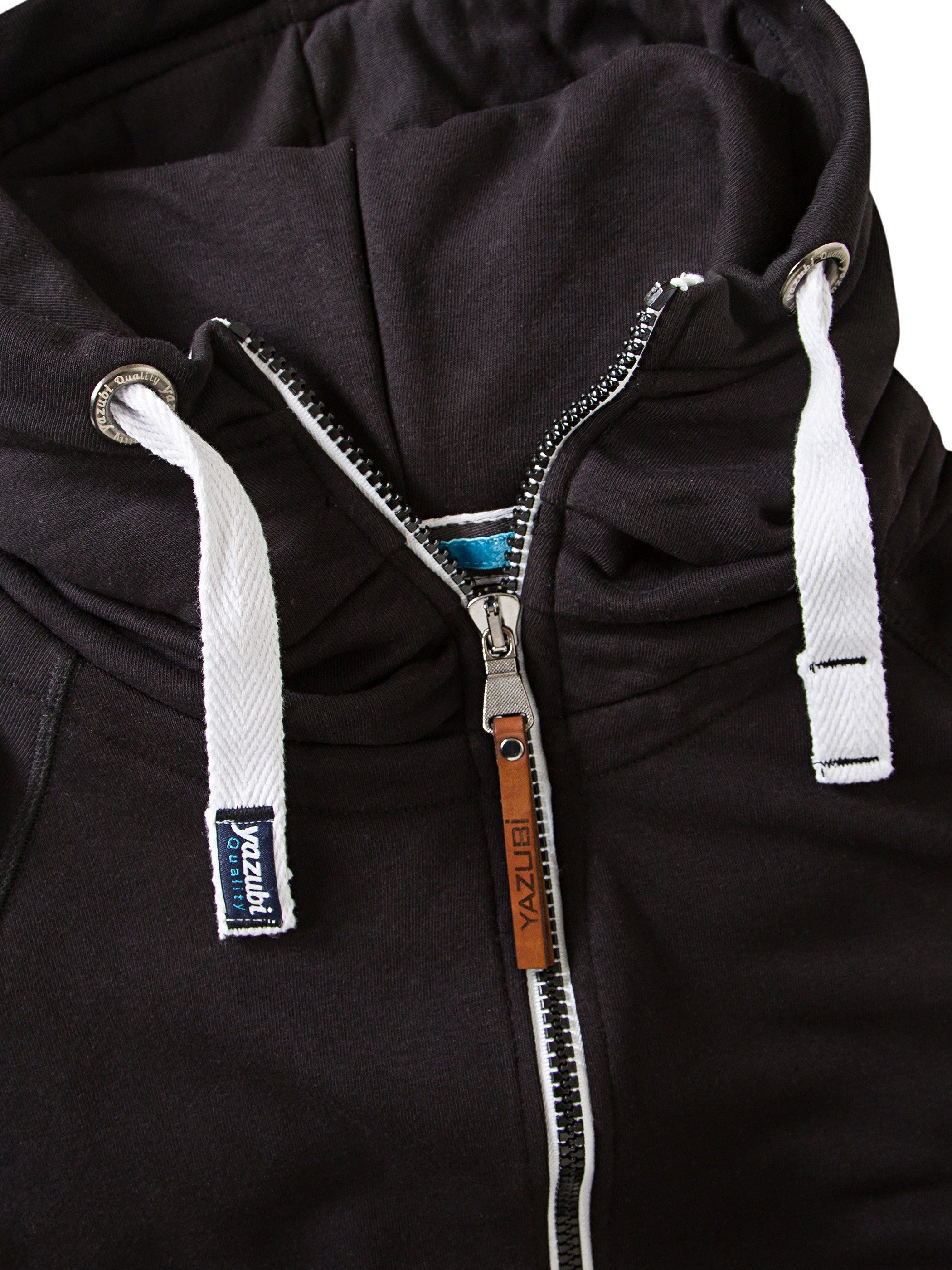 Yazubi Kapuzensweatjacke Jacob Zip Hoodie mit Kapuze