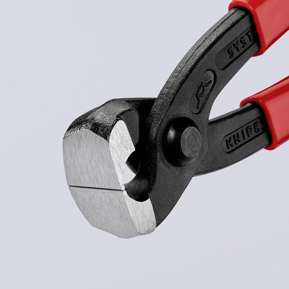 Kunststoff Ohrklemmenzange Knipex atramentiert mit Ohrklemmenzange