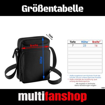 multifanshop Schultertasche Holstein - Herzschlag - Tasche