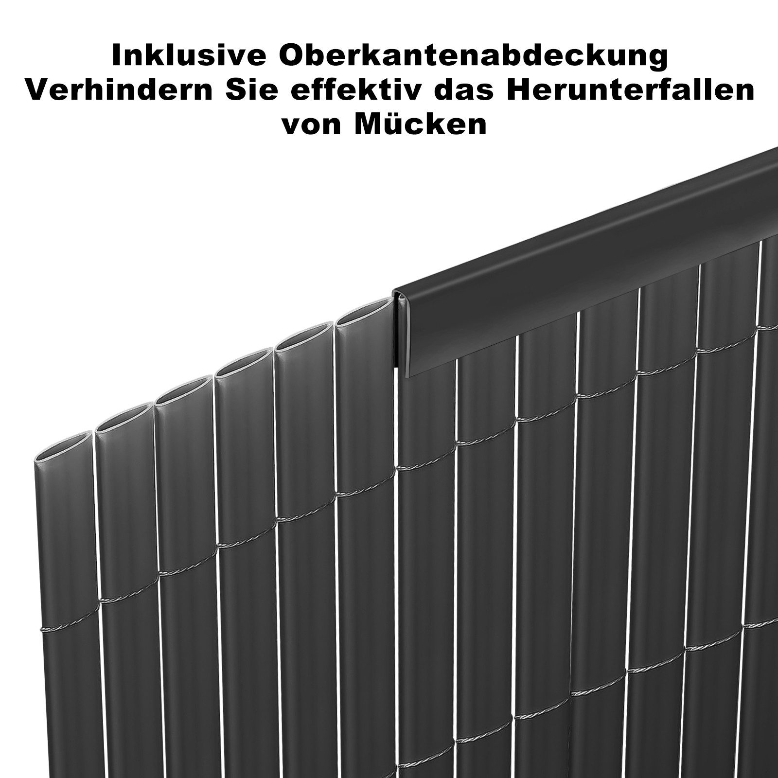 Clanmacy Balkonsichtschutz Balkonsichtschutz PVC Sichtschutzmatte, Windschu günstig online kaufen
