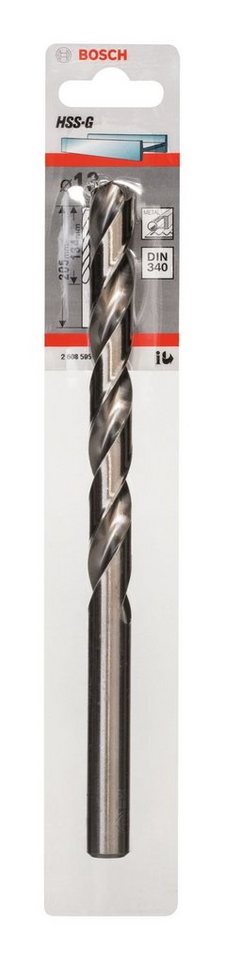 Thumbnail - BOSCH Metallbohrer, HSS-G (DIN 340) - 13 x 134 x 205 mm - 1er-Pack