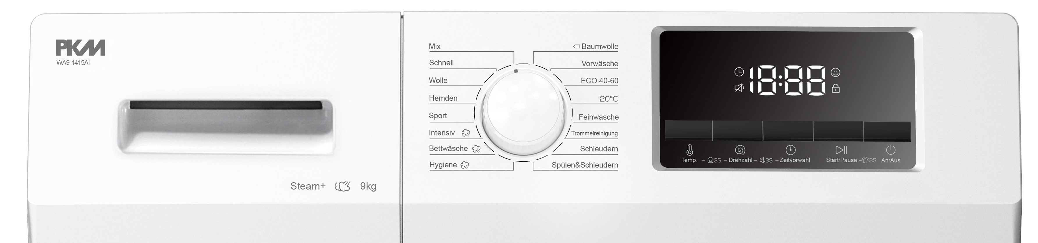 PKM Waschmaschine WA9-1415AI