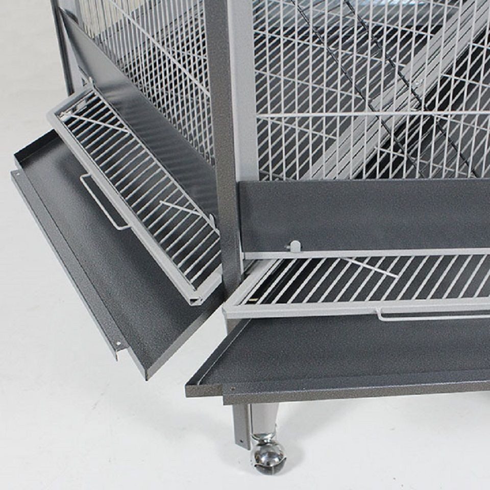 Montana Cages Vogelkäfig Villa Redondo, Sechseck-Voliere, ca. 74 x 86 x 175 cm