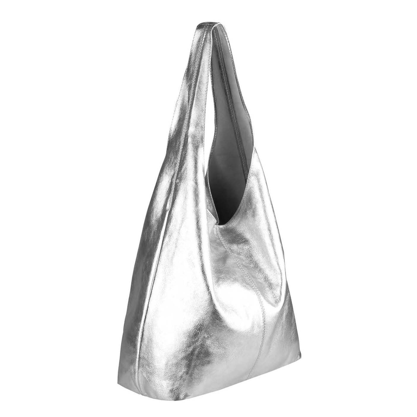 ITALYSHOP24 Shopper Made in Italy Damen Leder Tasche Schultertasche, ein Le günstig online kaufen