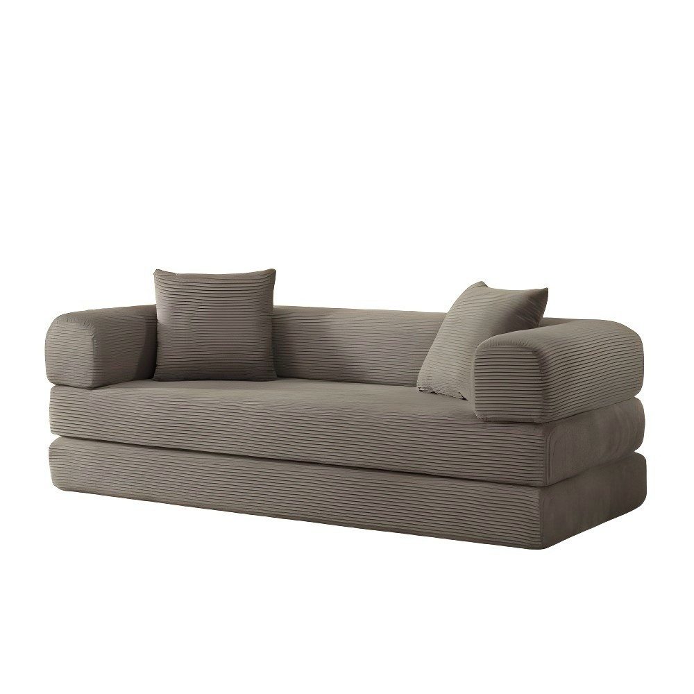 SIKAINI Sofa 2-in-1 Sofa & Bett, Platzsparend, 2-in-1 Funktion