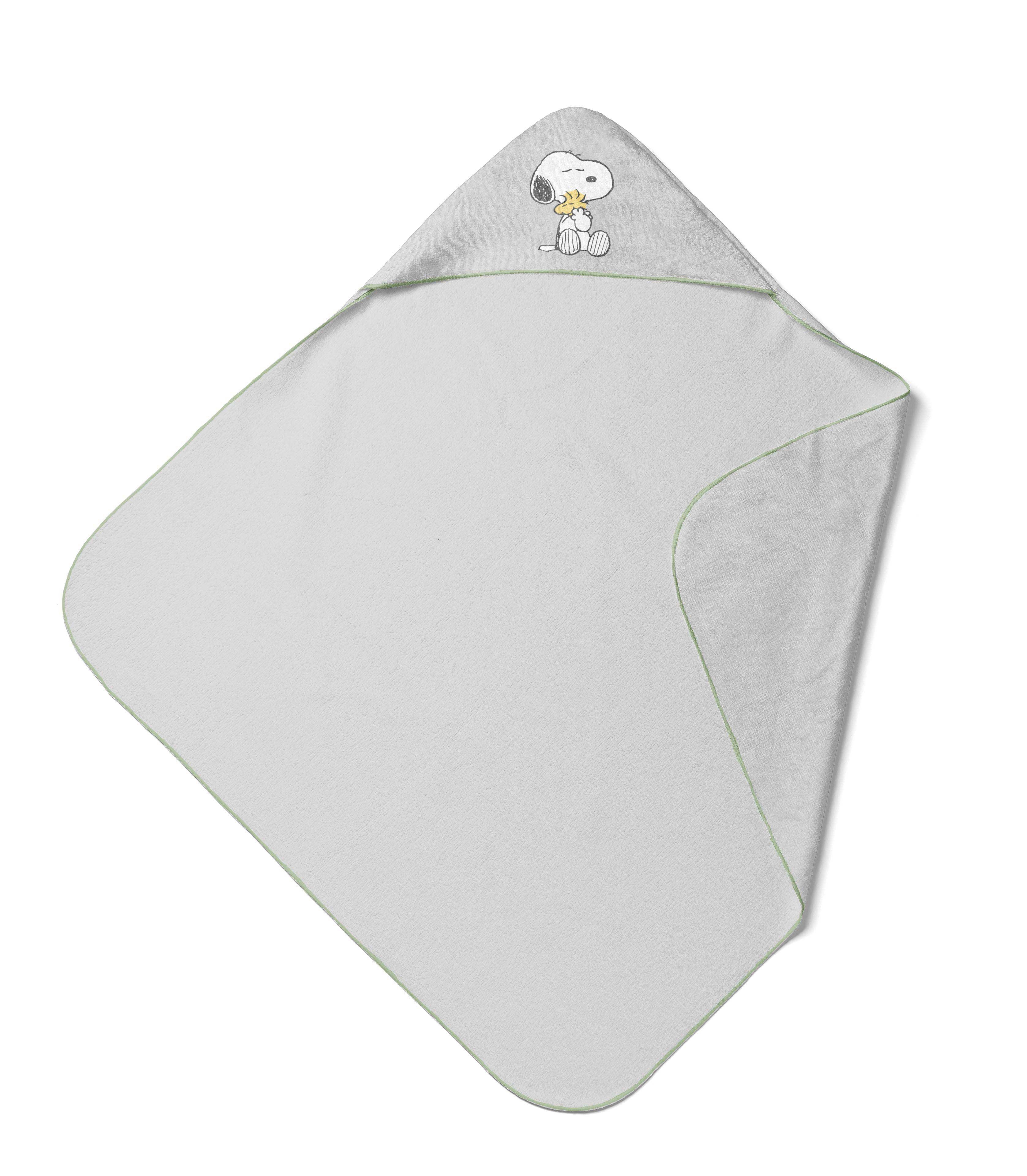 Snoopy Kapuzenhandtuch Snoopy Peanuts Baby Handtuch günstig online kaufen