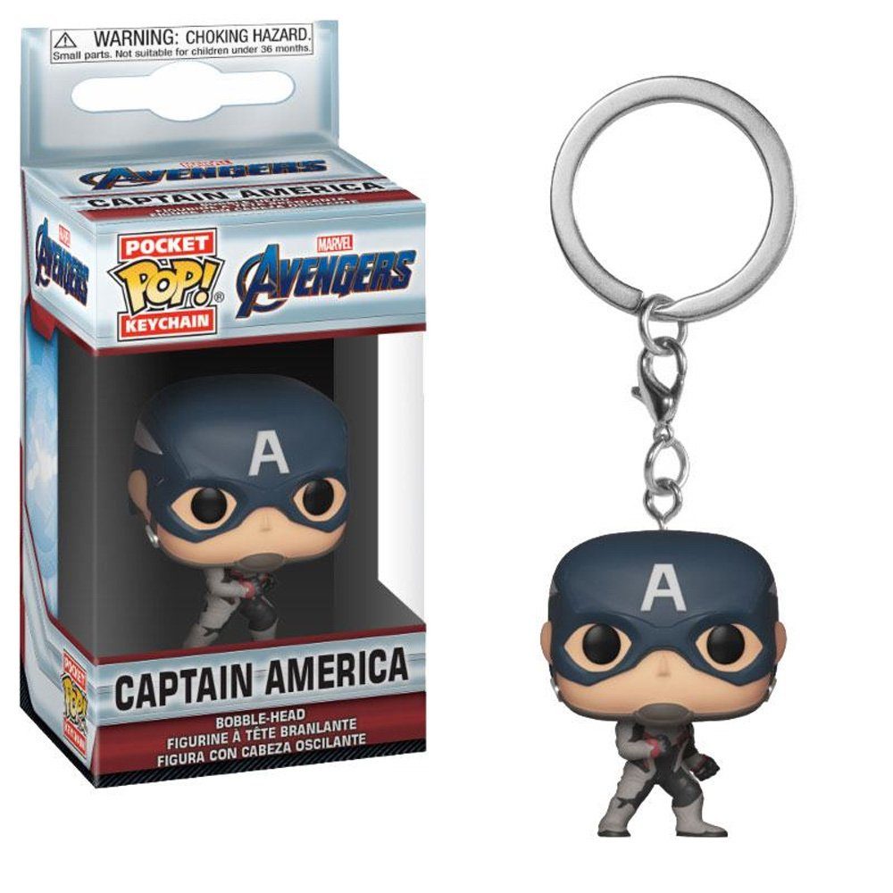 Funko Schlüsselanhänger Pocket POP! Captain America - Avengers: Endgame