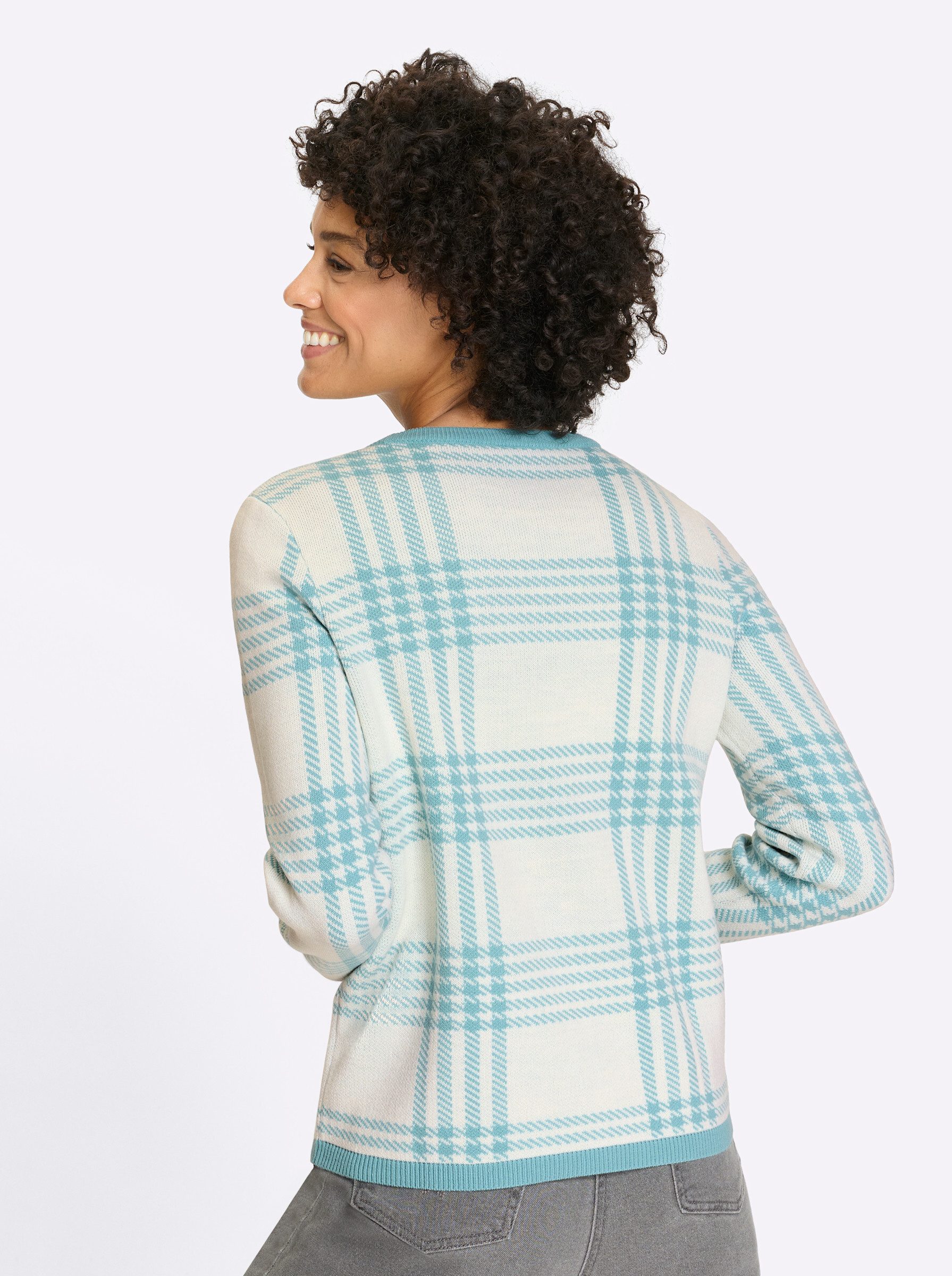 Sieh an! Strickpullover Rundhalspullover günstig online kaufen