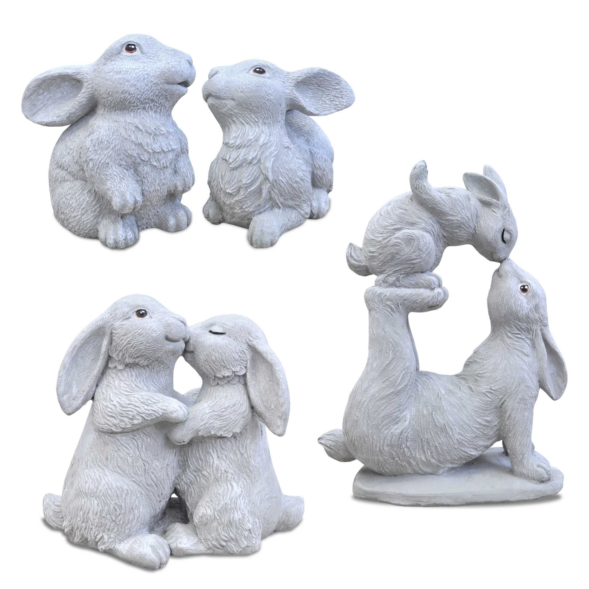 Wilai Dekofigur Wilai Hasen Gartenfigur massiv günstig online kaufen