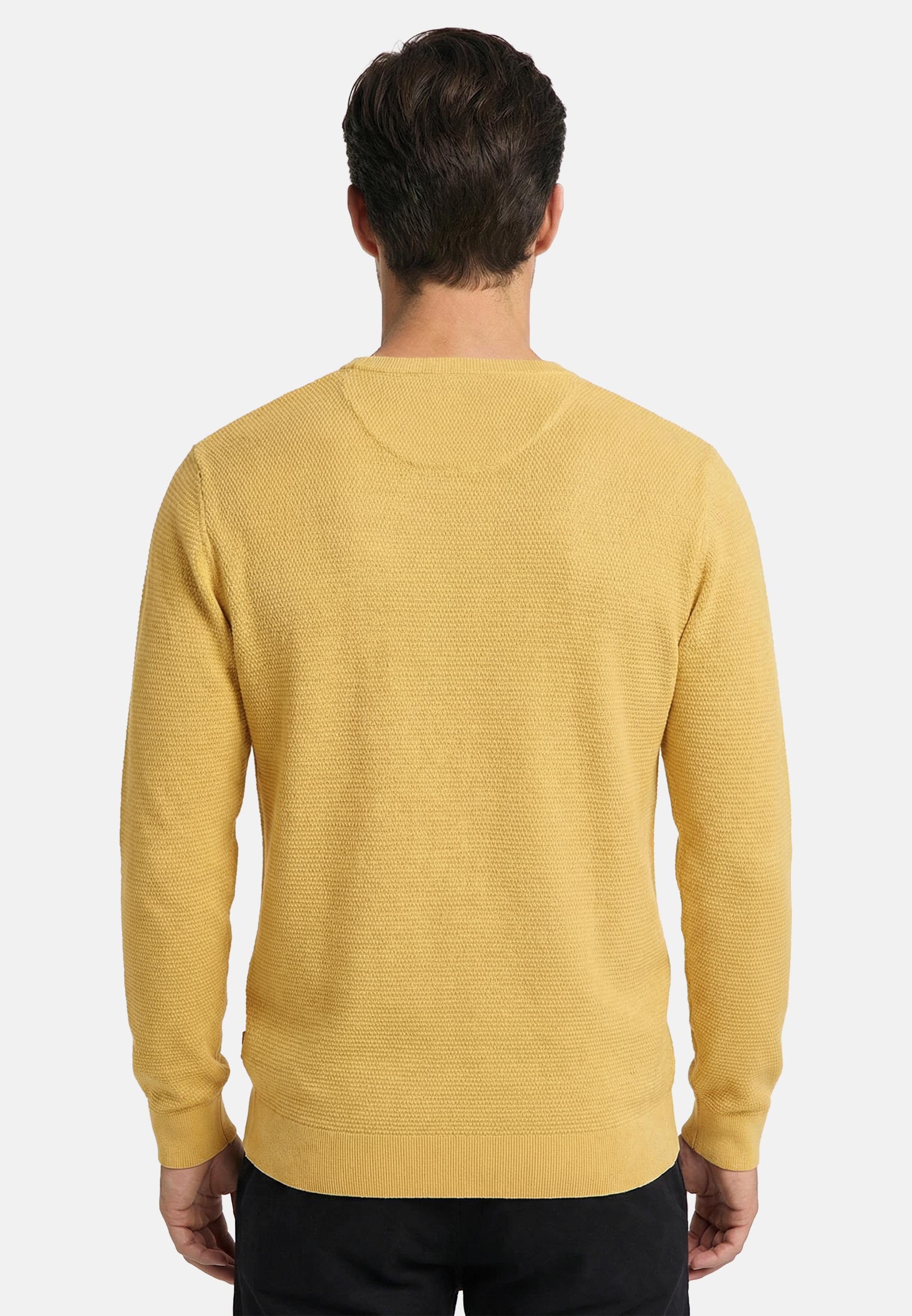 CASAMODA Rundhalspullover Basic (1-tlg) Pullover - Baumwolle - Atmungsaktiv - Natürliches Material