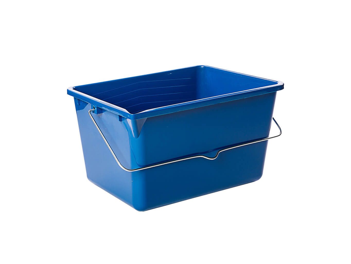 ASKON Farbmischeimer eckig blau, (1-tlg), 8 Liter