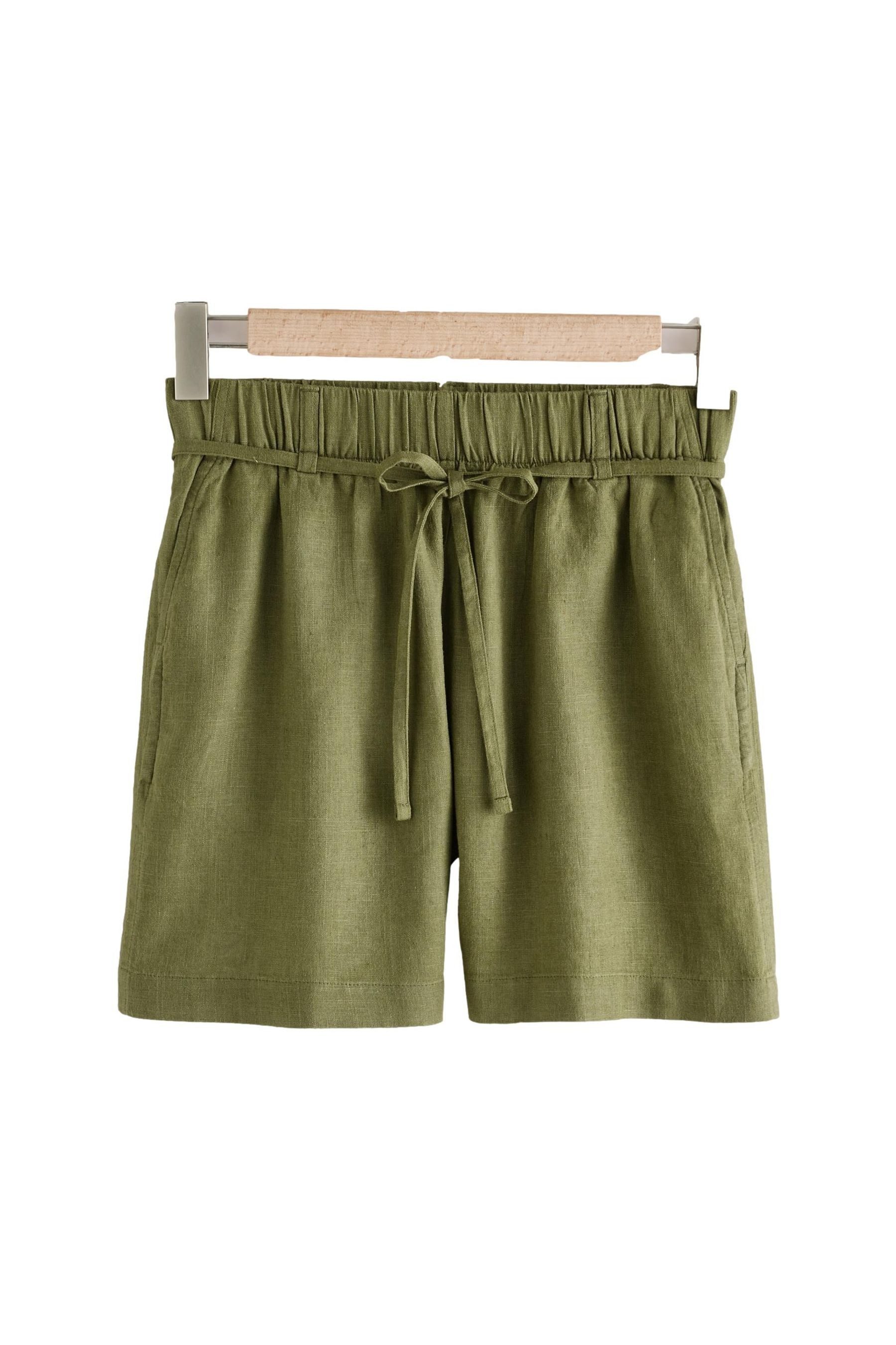 Next Shorts Boy-Short mit Bindegürtel aus günstig online kaufen