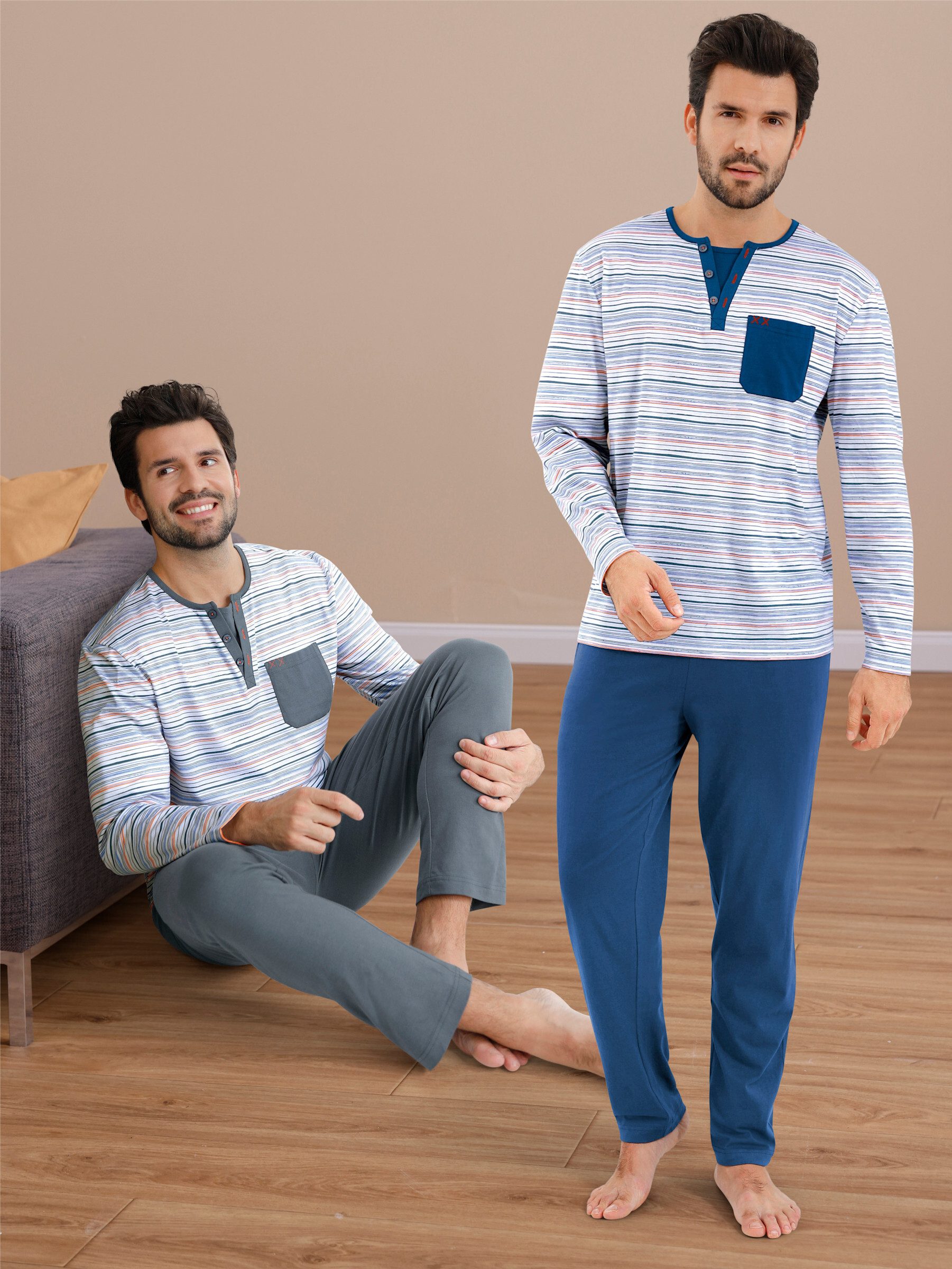 Witt Schlafanzug Schlafanzüge Langarm (2 tlg)