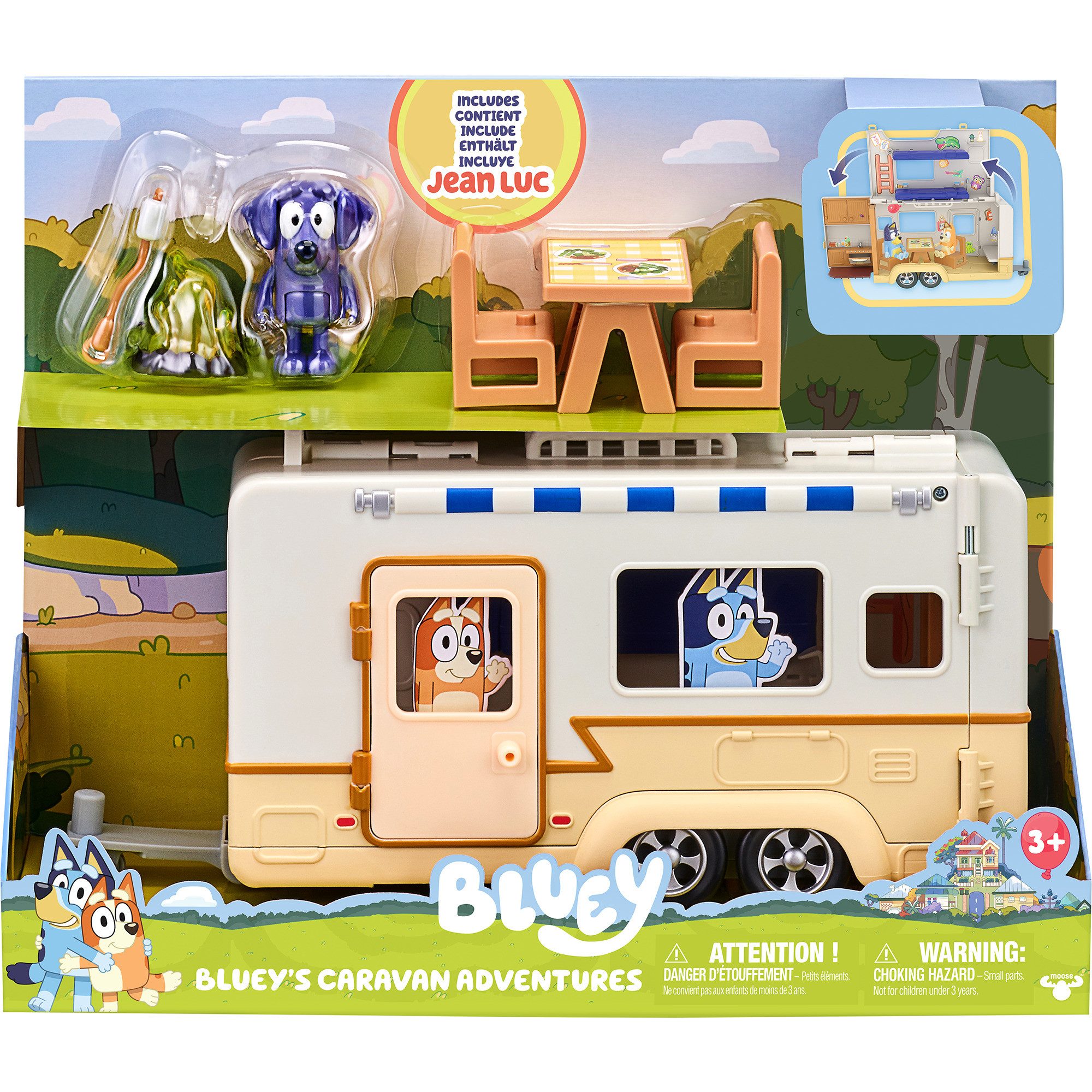 Moose Toys Spielwelt Moose Toys Bluey - Campervan-Spielset