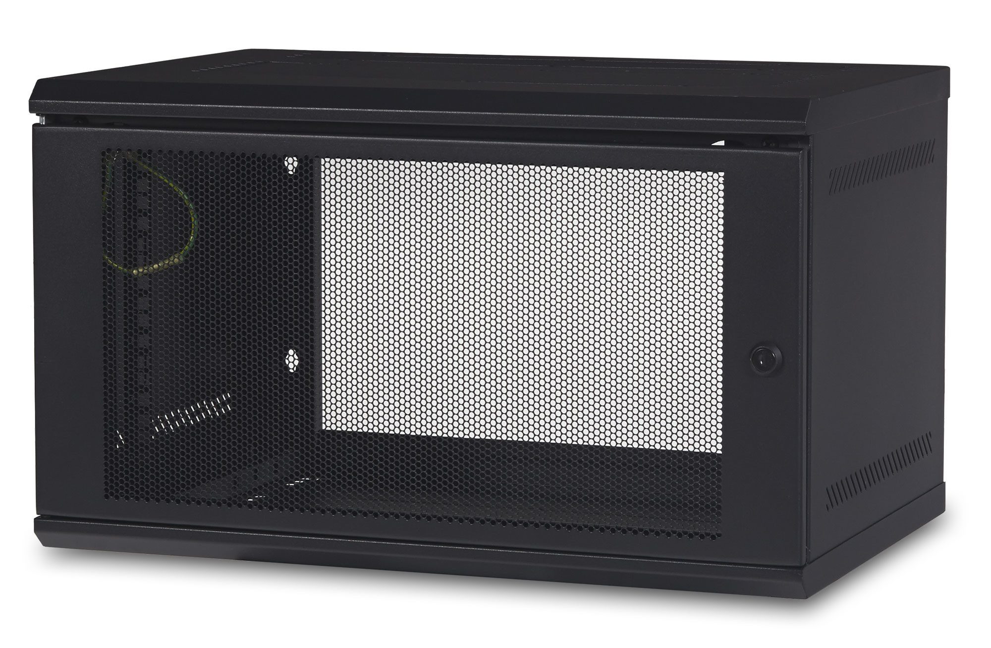 APC Netzwerkschrank NetShelter WX AR106 - Gehäuse - geeignet für Wandmontage - Schwarz - 6