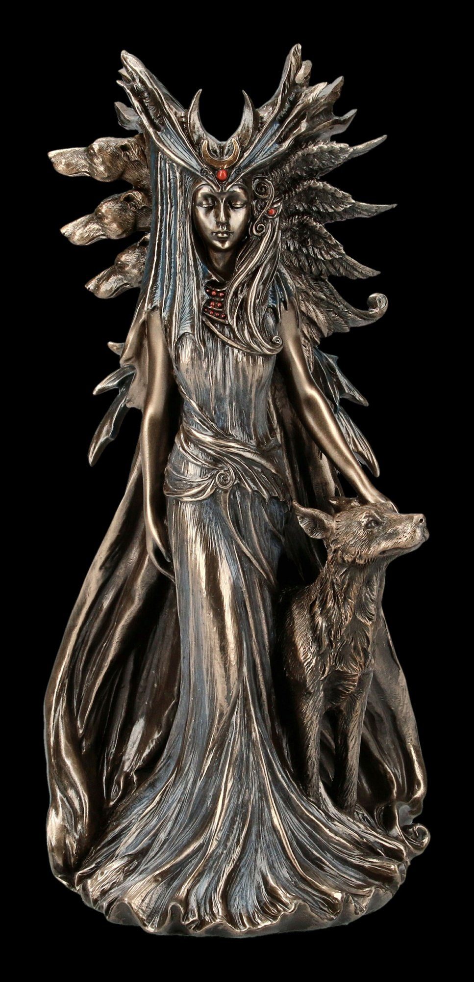 Figuren Shop GmbH Dekofigur Hekate Figur - Veronese Gothic Fantasy Deko griechische Göttin