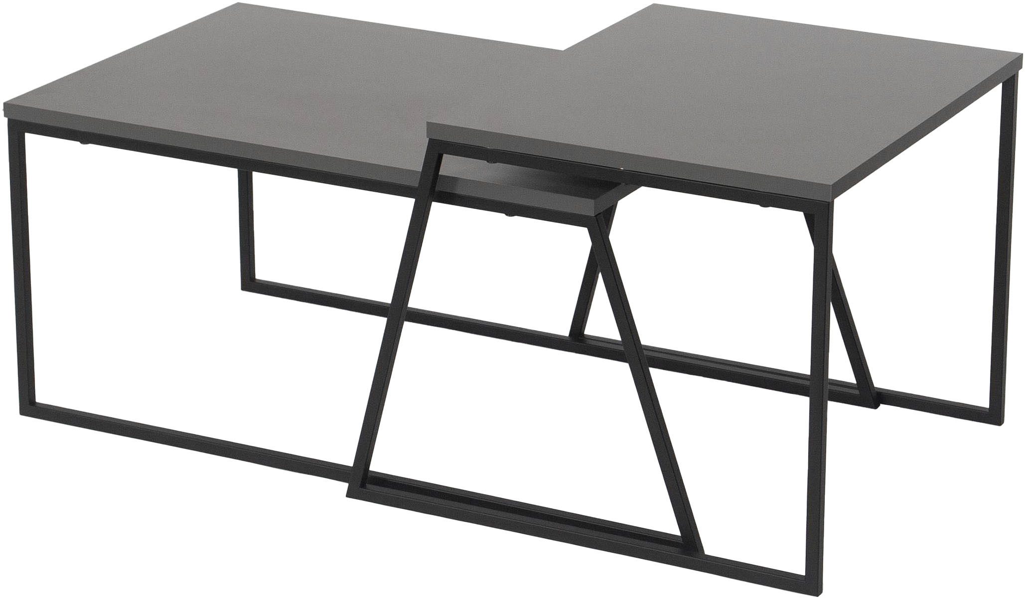 Decortie Couchtisch PAL COUCHTISCH (Packung, 1-St), Leichte Montage, Lagerung, Platzsparend