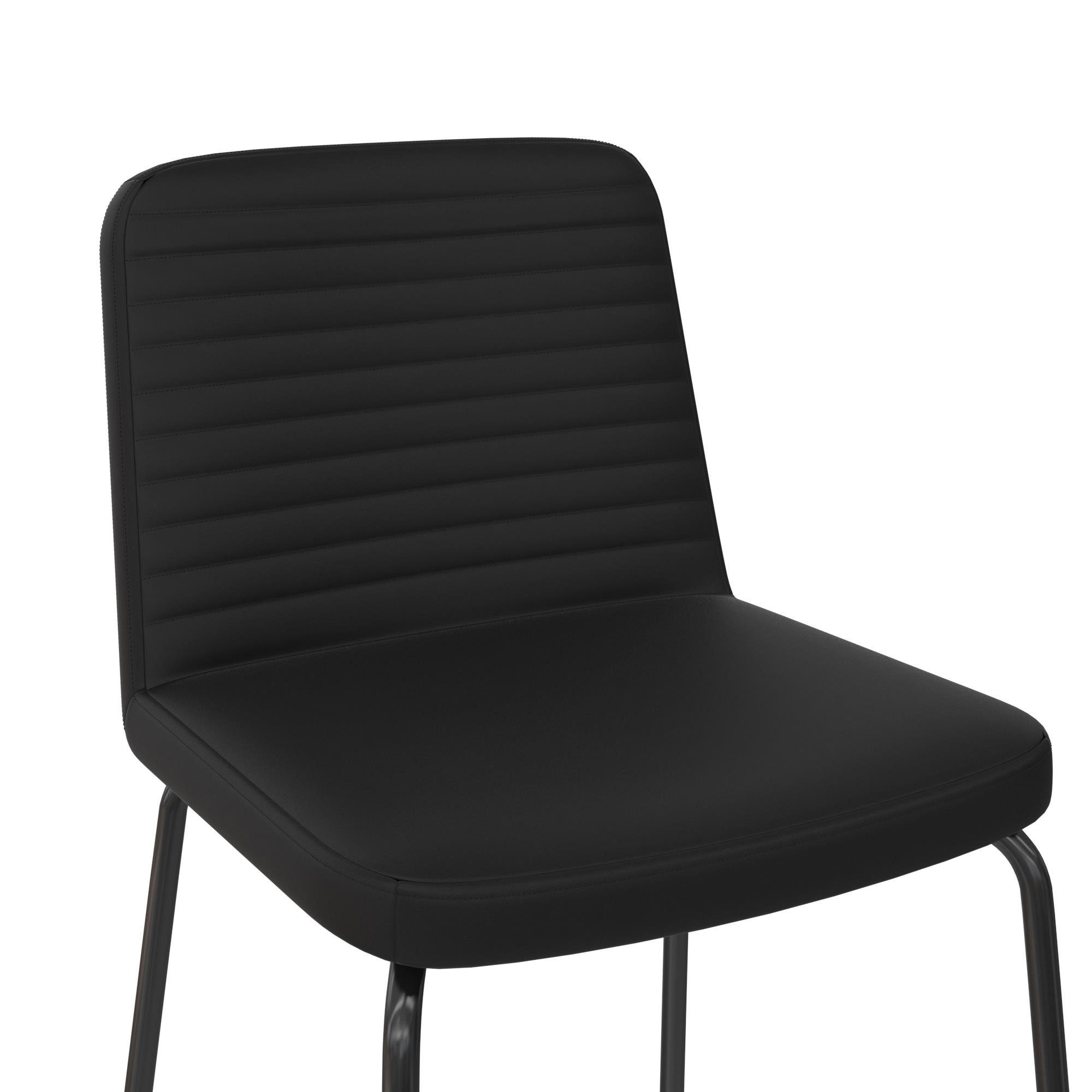 ca. mit Metallgestell, St), 2 Stuhl Esszimmerstuhl cm Corey Sitzhöhe (Set, loft24 gepolsterter Sitzfläche, 46