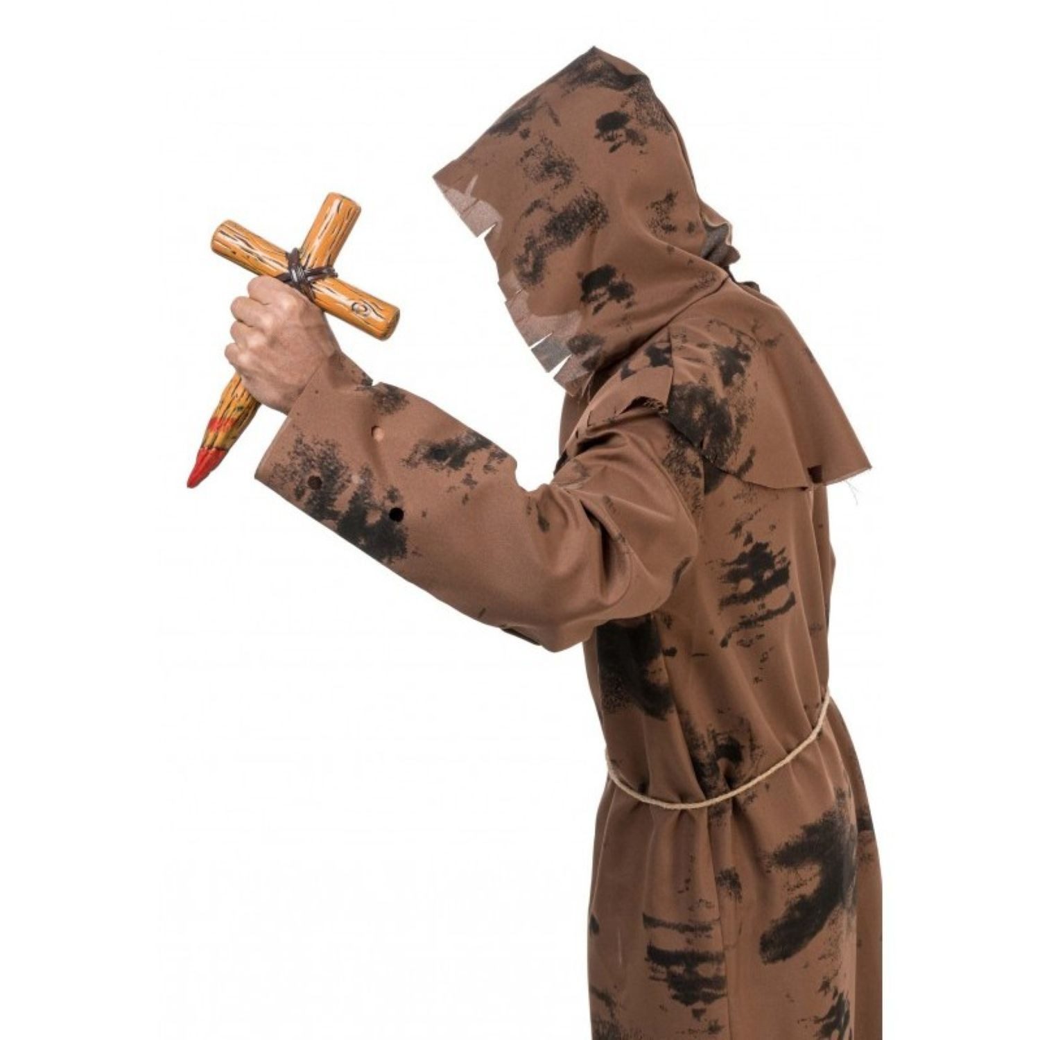 CHAKS Dekoobjekt Blutiger Kunststoff Kreuzpflock, 18x5x30 günstig online kaufen