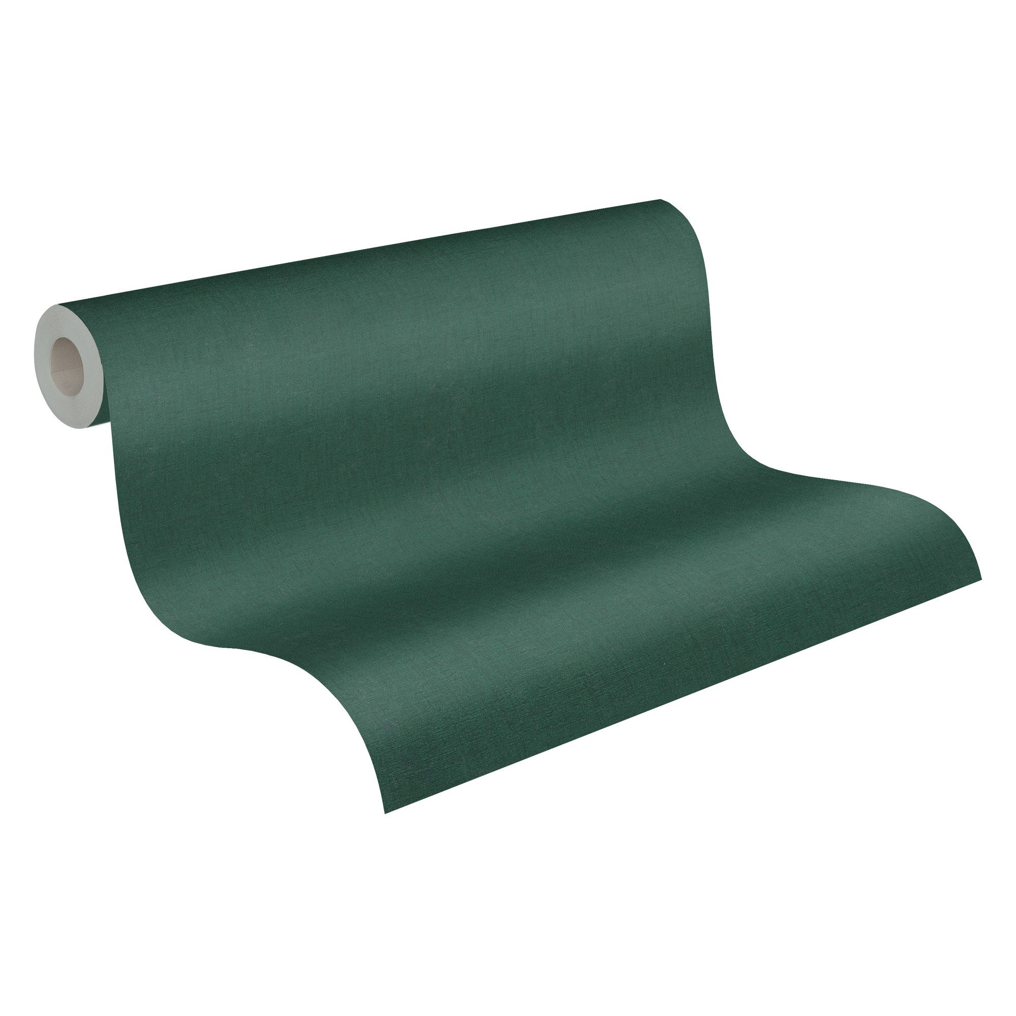 A.S. Création Tapete Uni Grün und Dunkelgrün 53 cm x 10,05 m AS-393395 günstig online kaufen