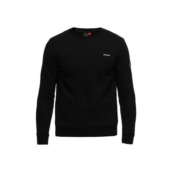 Ragwear Sweatshirt schwarz regular (1-tlg)