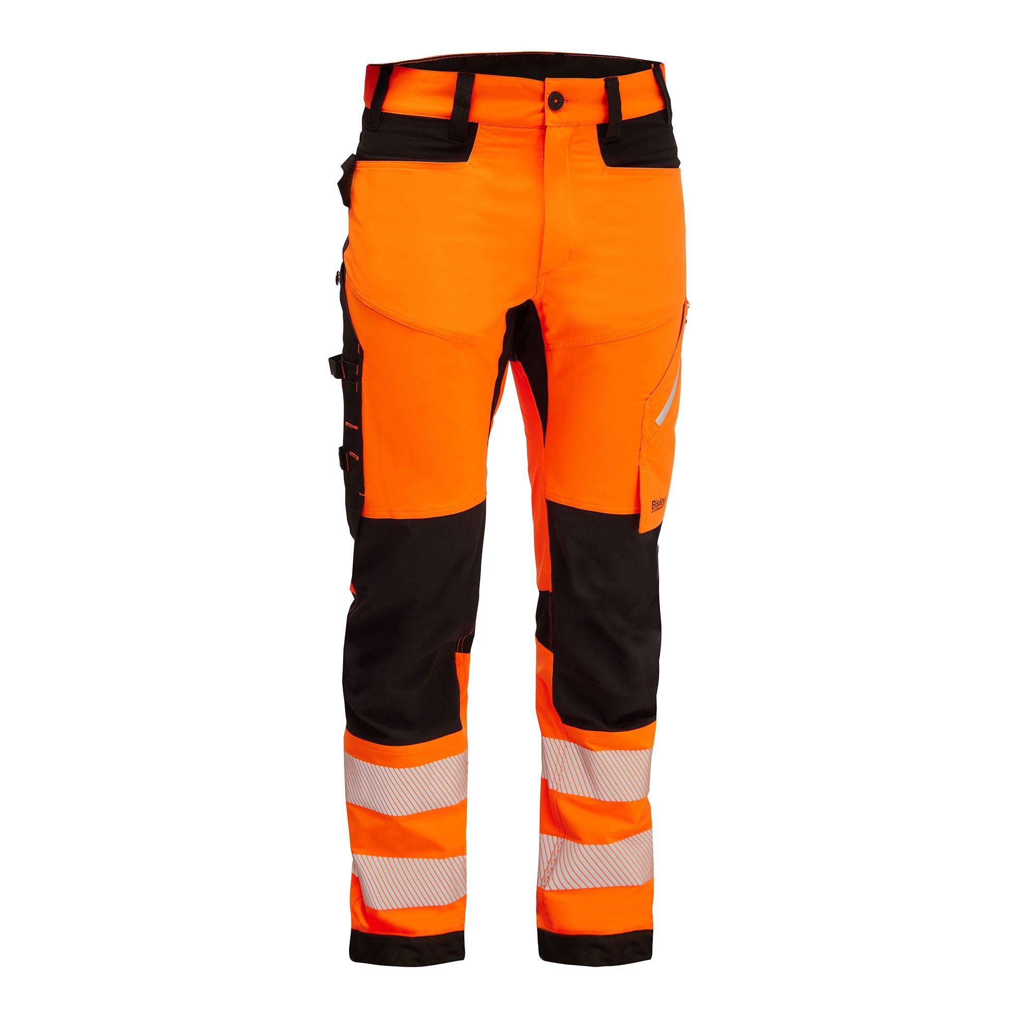 Bisley Workwear Arbeitshose BISLEY BRADFORD HI VIS Arbeitshose Hohe Sichtbarkeit