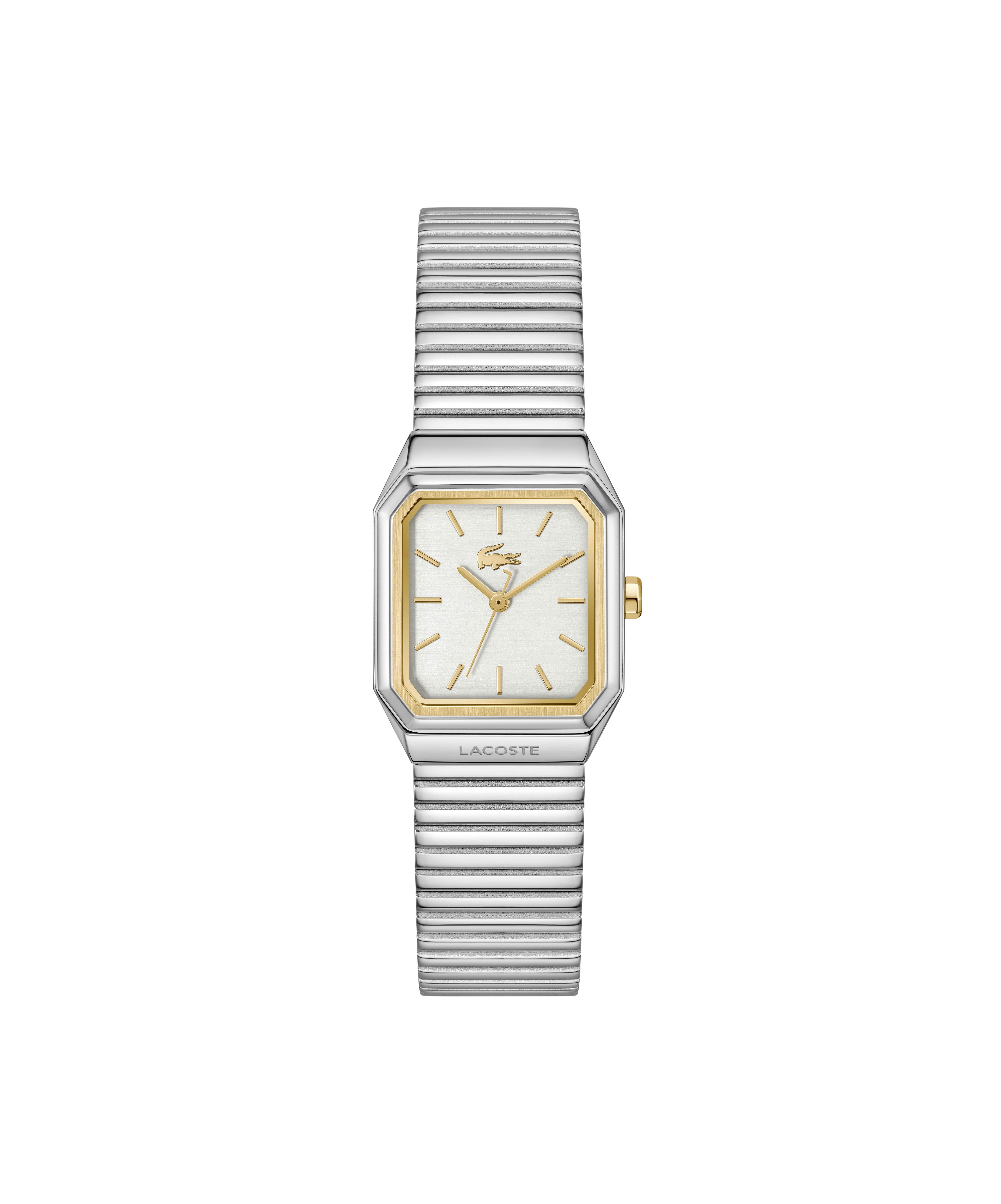 Lacoste Quarzuhr RENE 2001506, Armbanduhr, Damenuhr, Edelstahlarmband, analog