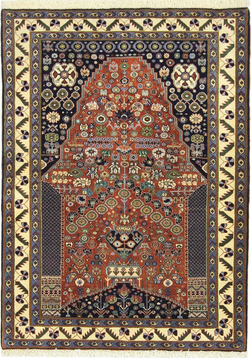 Orientteppich Ghashghai 112x153 Handgeknüpfter Orientteppich / Perserteppich, Nain Trading, rechteckig, Höhe: 12 mm