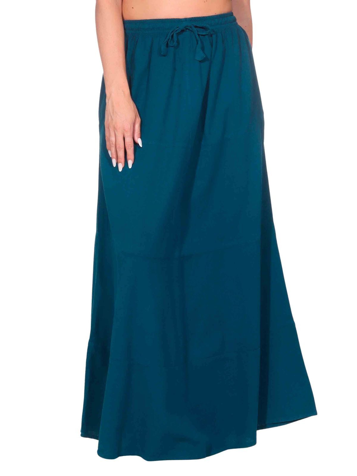 KUNST UND MAGIE Maxirock Sommerrock Damen Rock Baumwolle – Boho Maxirock el günstig online kaufen