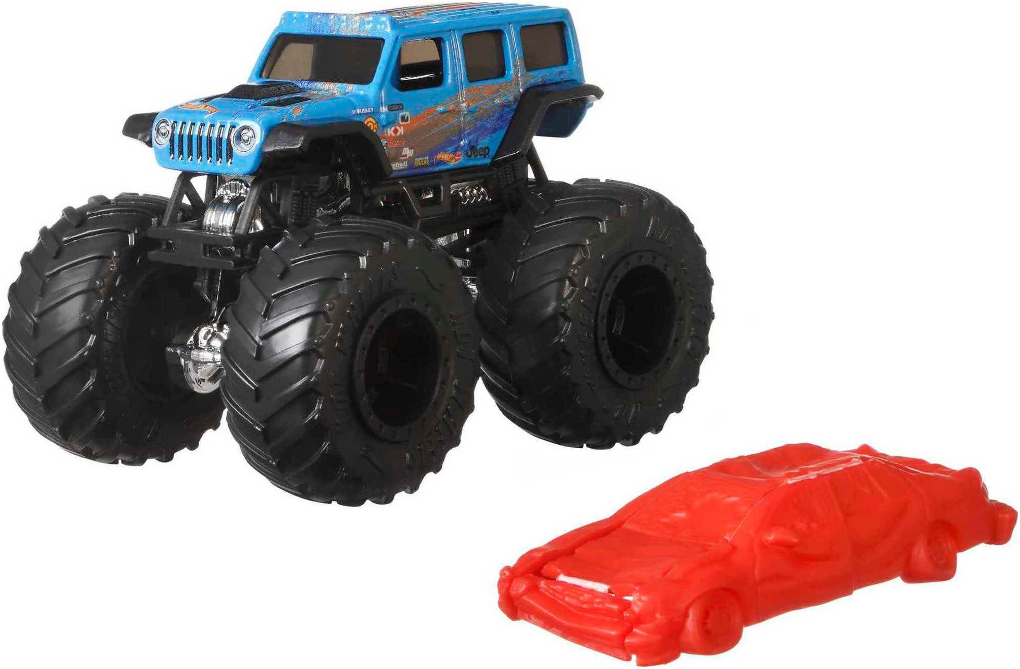 Hot Wheels Spielzeug-Monstertruck Monster Trucks Die-Cast, (Set, 2-tlg), im günstig online kaufen