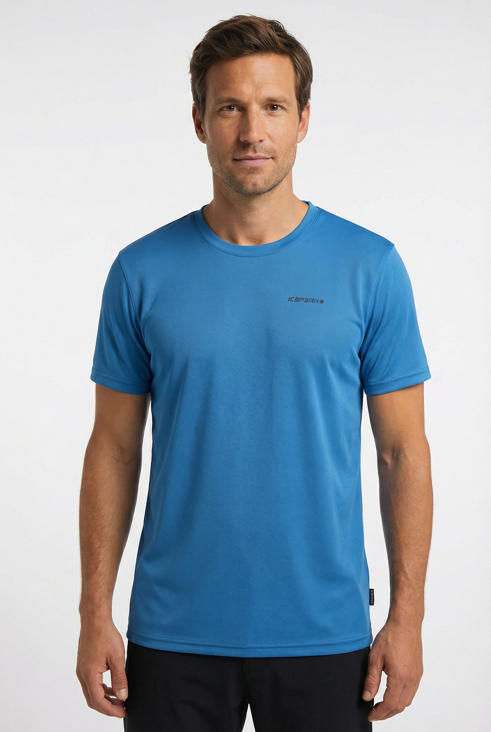 Icepeak Funktionsshirt BERNE normale Passform, mit O-Ausschnitt, schnell trocknendes Material