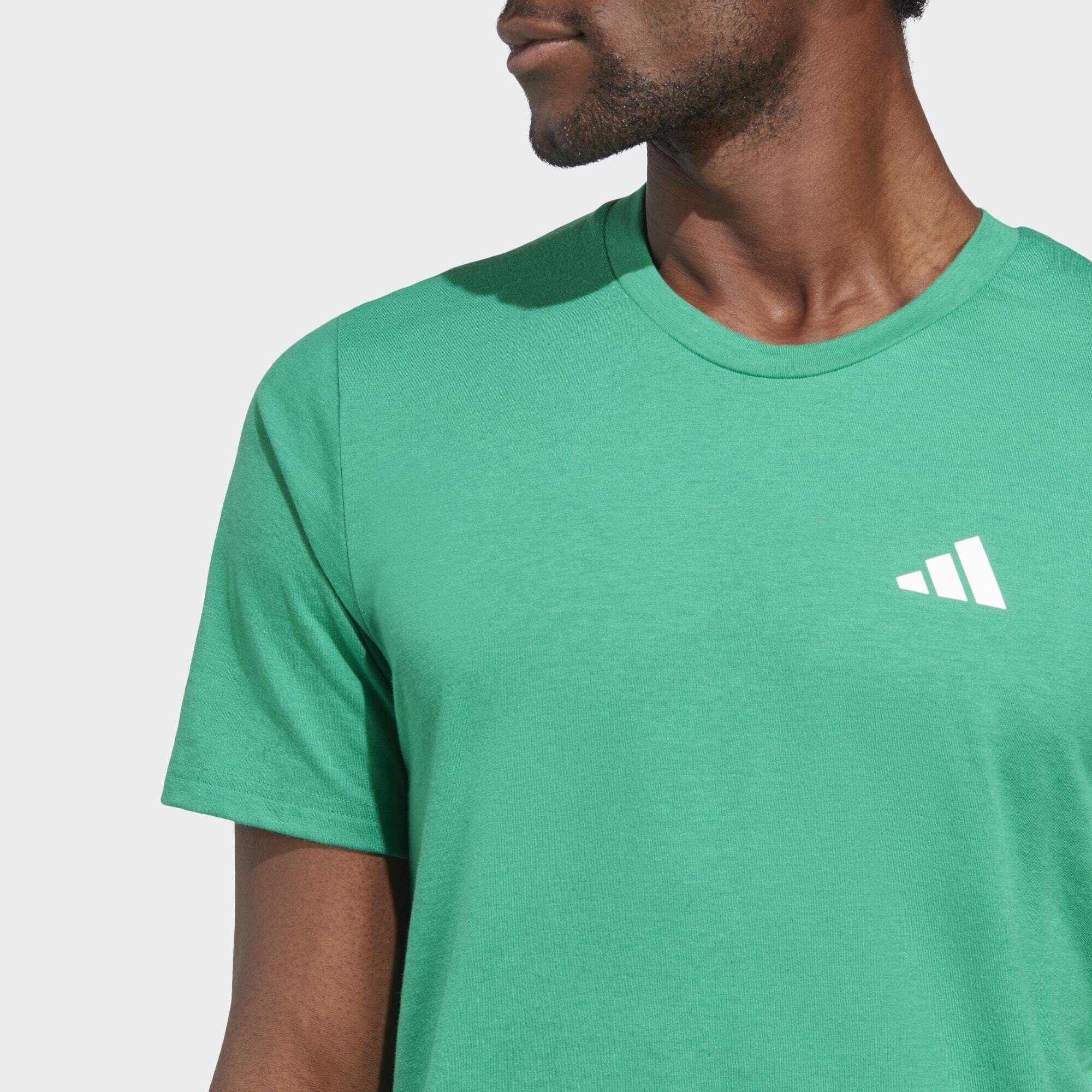 adidas Performance Funktionsshirt Green FEELREADY Court / TRAIN White TRAINING ESSENTIALS T-SHIRT
