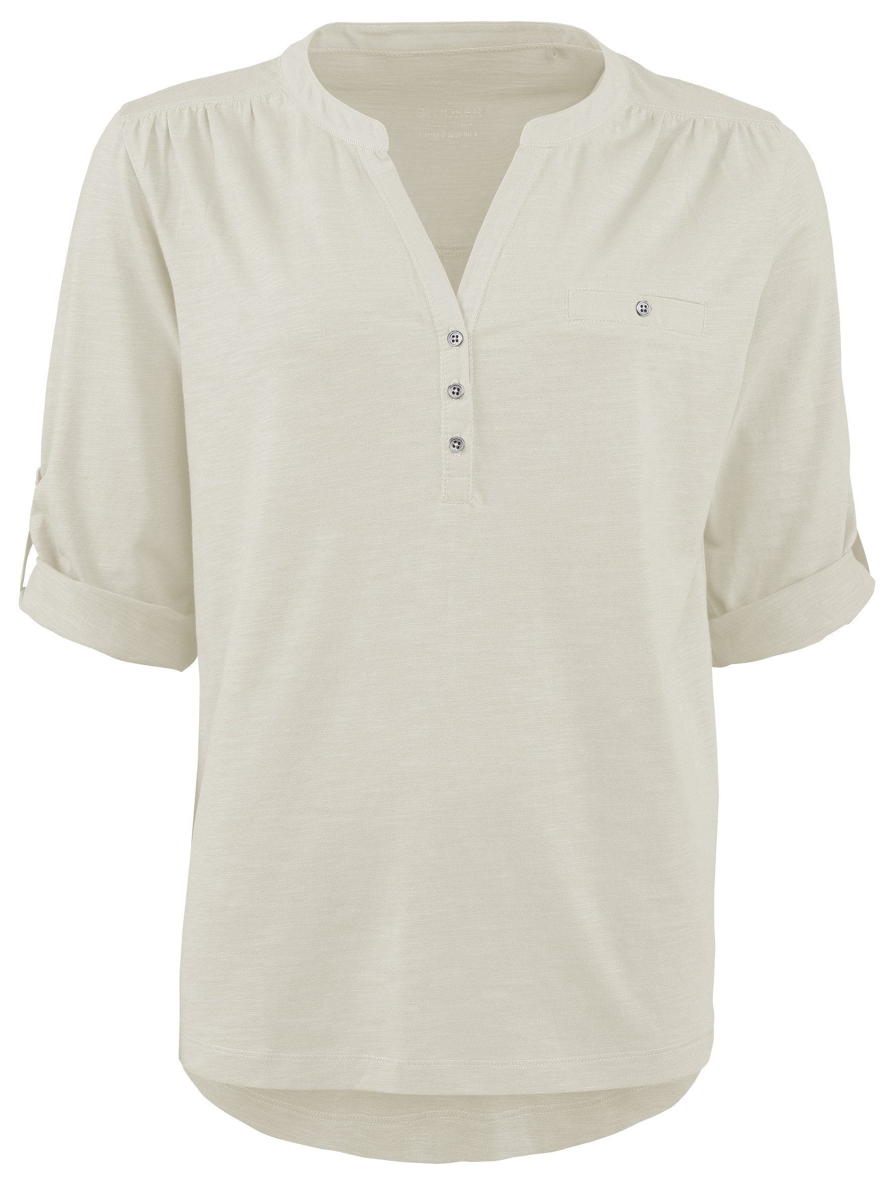 STOOKER WOMEN 3/4-Arm-Shirt MARIE T-Shirt 3/4 - Arm Regular Fit Slub Yarn B günstig online kaufen