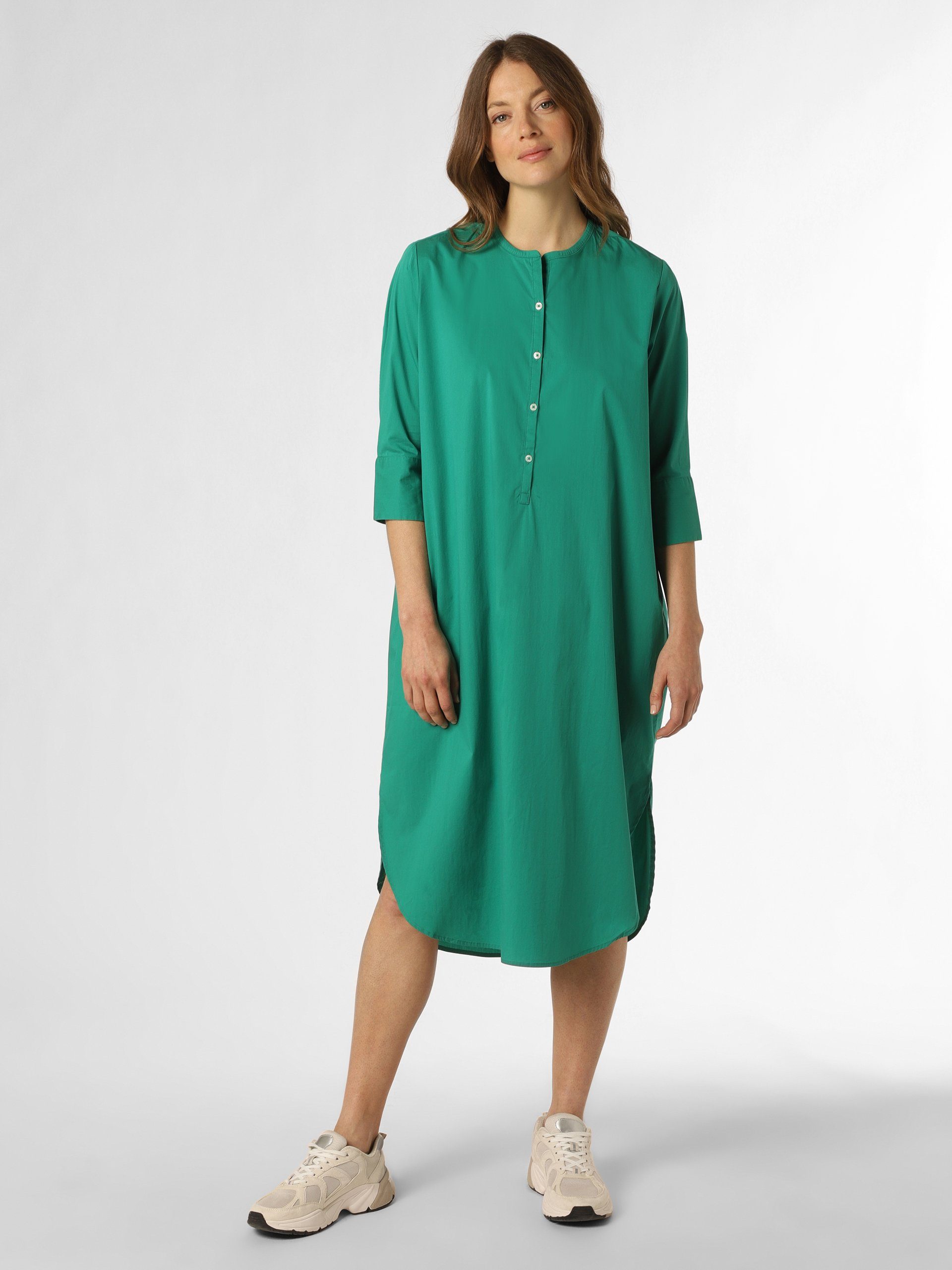 Apriori A-Linien-Kleid grün