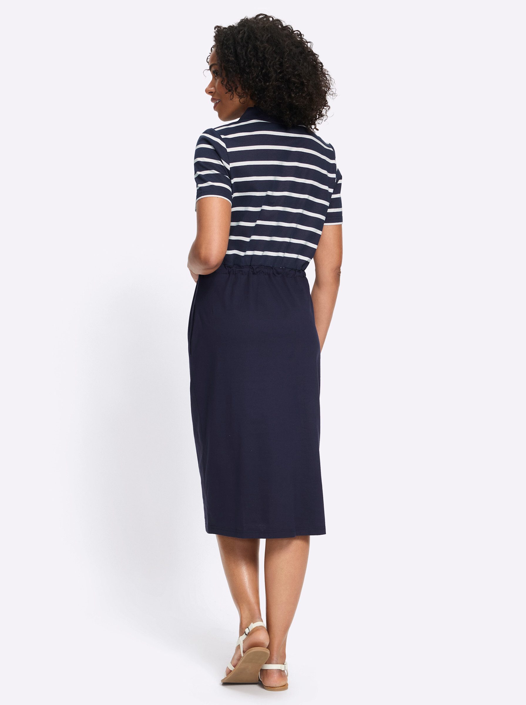Sieh an! Etuikleid Jersey-Kleid Kurzarm