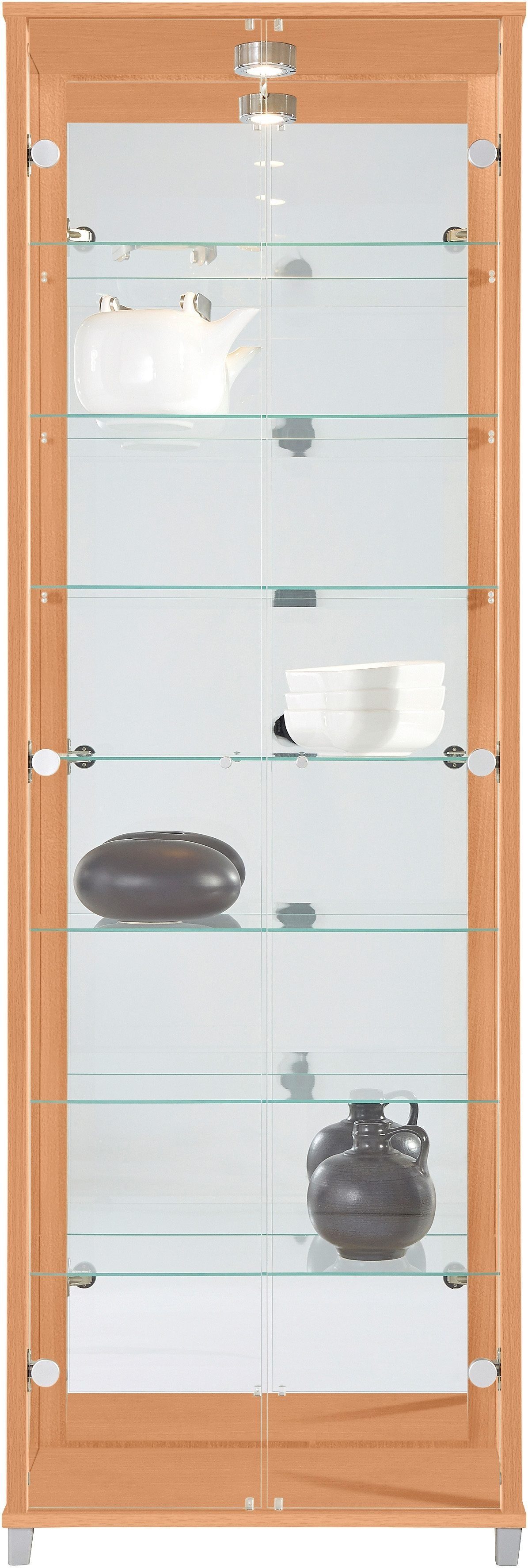 buchefarben Höhe fif 172 cm möbel Vitrine