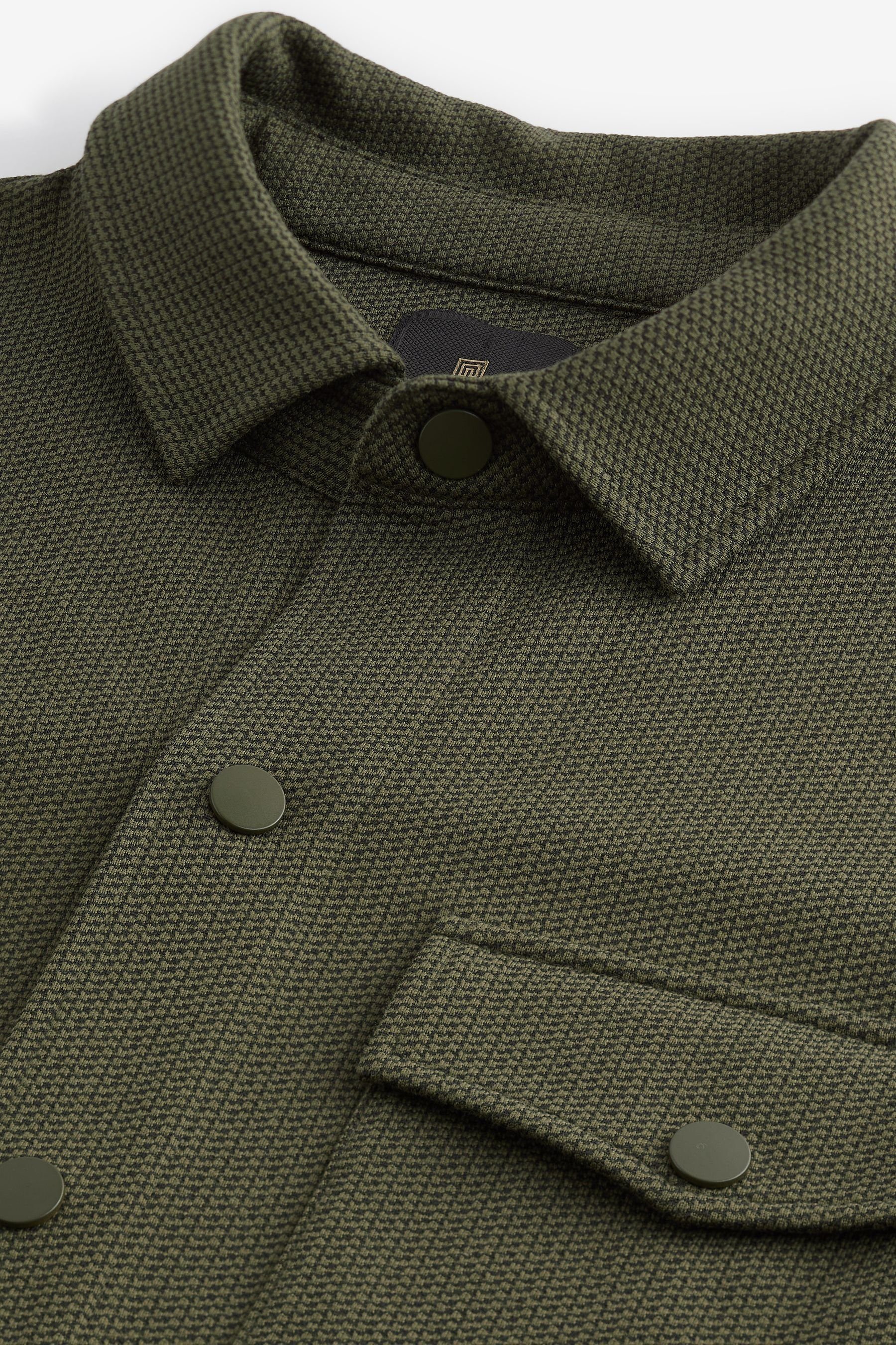 Next Hemdjacke Hemdjacke aus Jersey (1-St)