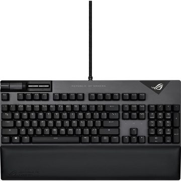 Asus Flare II Gaming-Tastatur (Deutsches Layout 8000 Hz Polling-Rate RGB-Beleuchtung)