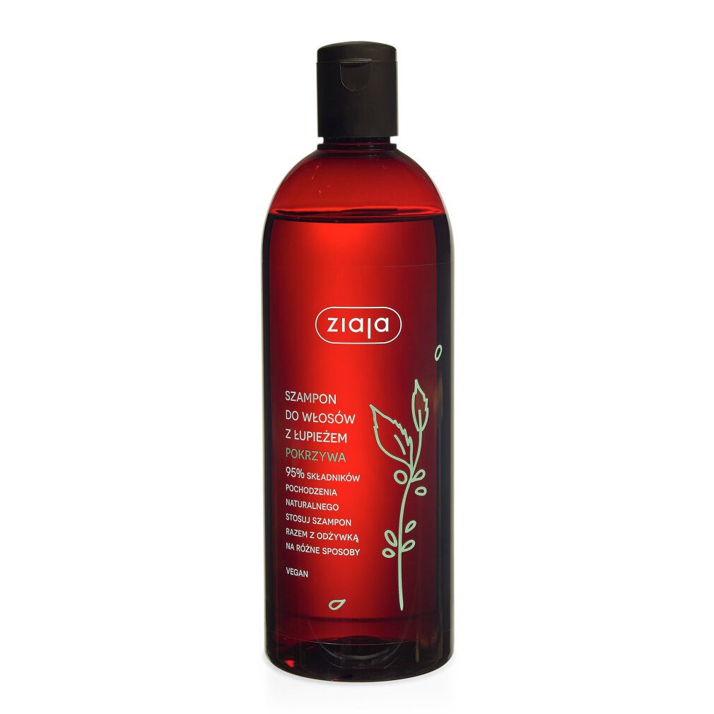 Ziaja Haarshampoo Brennessel Shampoo für Haare mit Schuppen