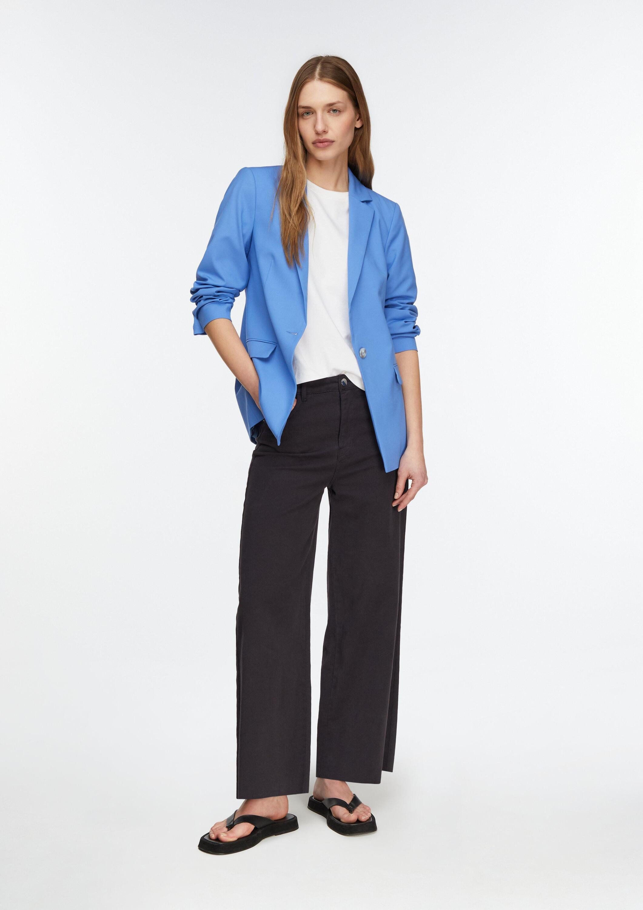 comma Jackenblazer Indoor-Blazer Antaillierter Blazer aus Viskosestretch – Bild 5 von 5