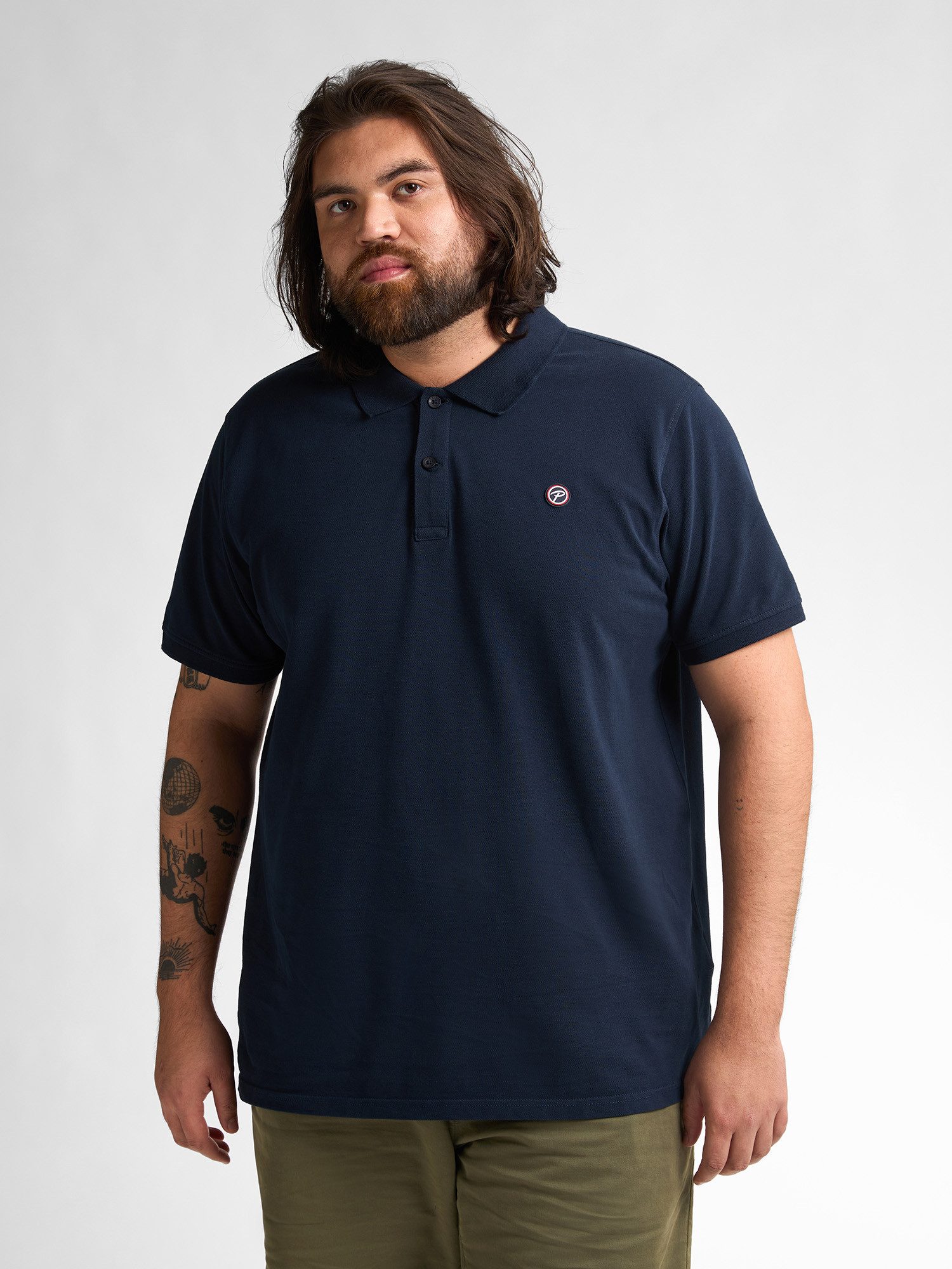 Petrol Industries Poloshirt mit Logo Stickerei