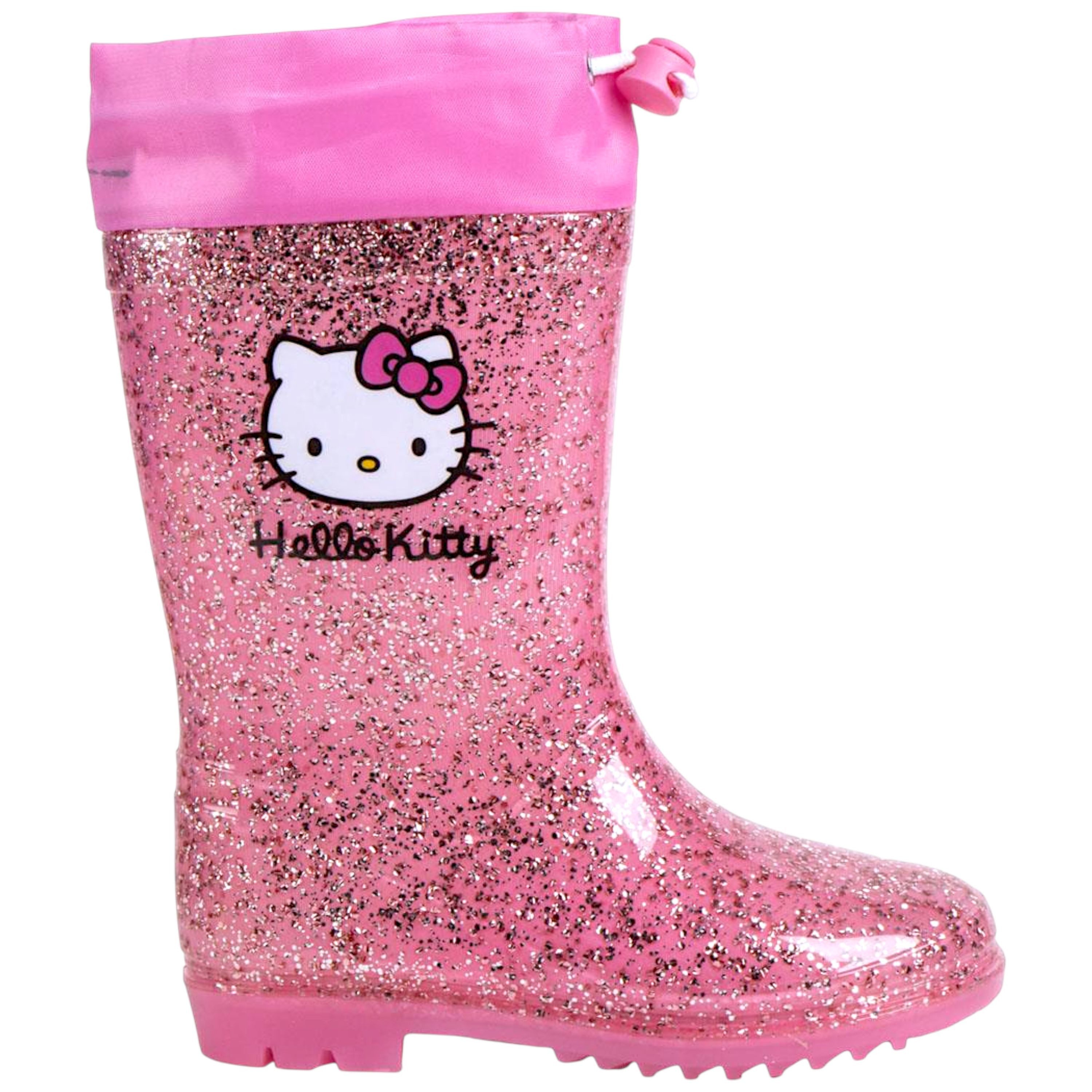 Hello Kitty Hello Kitty mit Glitzer Резиновые сапоги Mädchen Regenstiefel Gr. 25 - 32